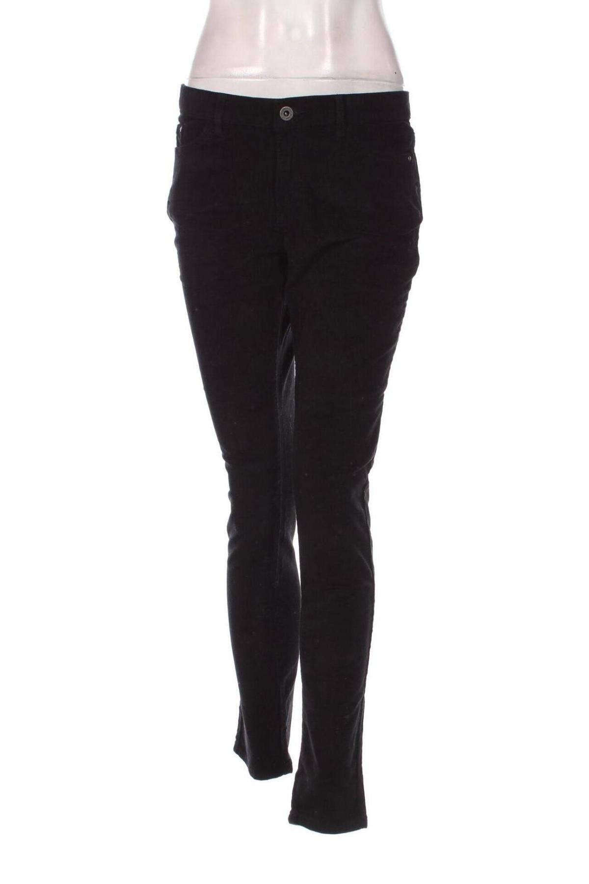 Γυναικείο κοτλέ παντελόνι Chicoree, Μέγεθος S, Χρώμα Μαύρο, Τιμή 3,59 €