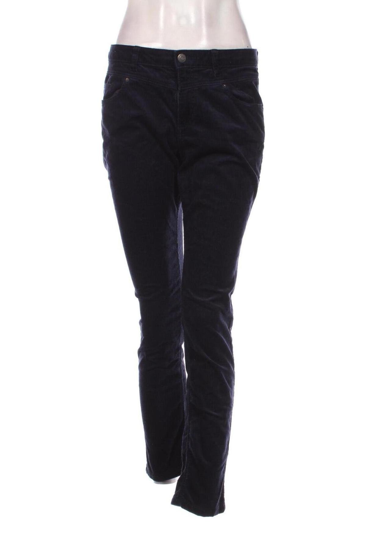 Pantaloni de velvet de femei Esprit, Mărime M, Culoare Albastru, Preț 24,80 Lei