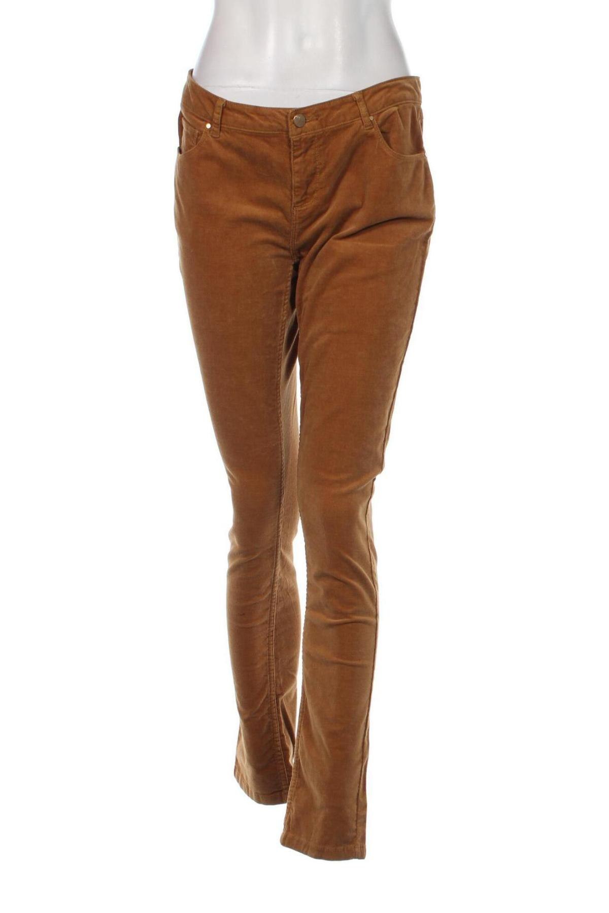 Γυναικείο κοτλέ παντελόνι Etam, Μέγεθος M, Χρώμα Καφέ, Τιμή 7,62 €