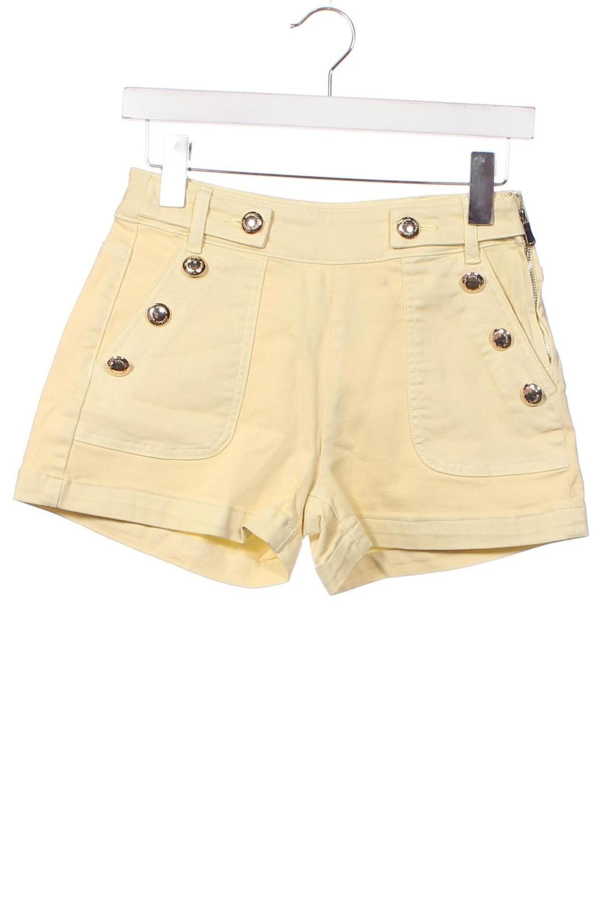 Pantaloni scurți de femei Morgan, Mărime XS, Culoare Galben, Preț 68,68 Lei
