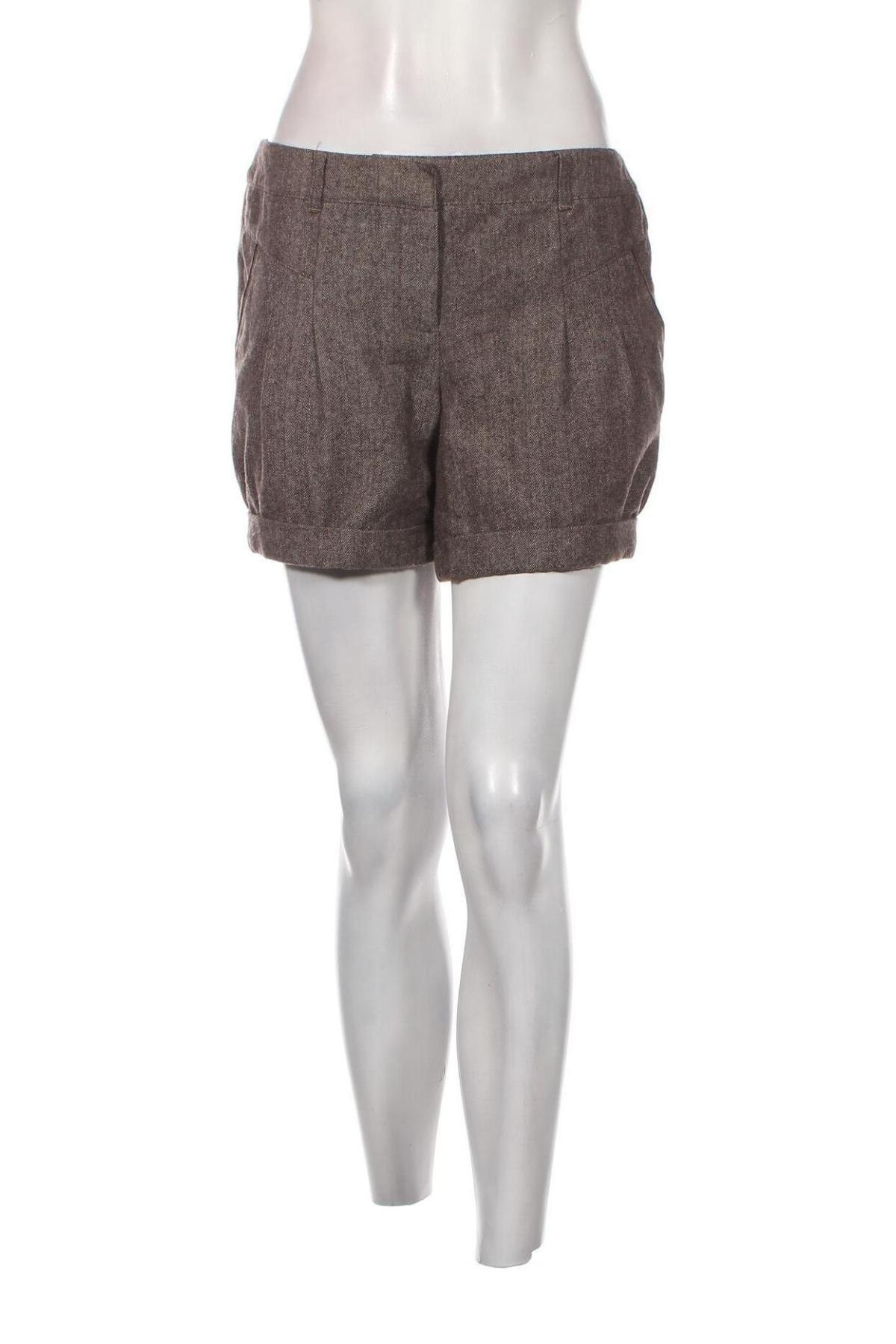 Дамски къс панталон Promod, Размер M, Цвят Кафяв, Цена 23,91 лв.