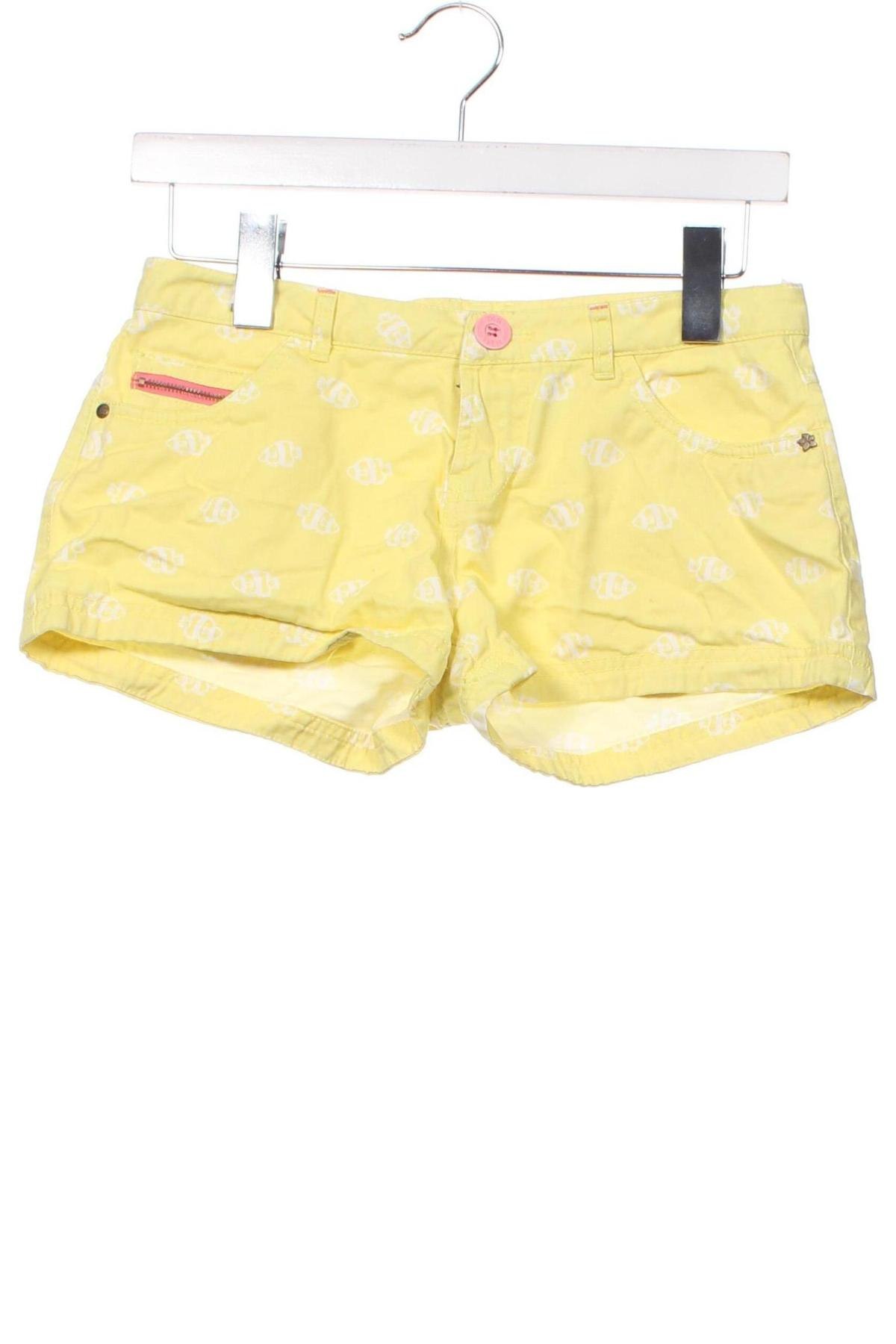Damen Shorts Pull&Bear, Größe XS, Farbe Gelb, Preis € 7,67
