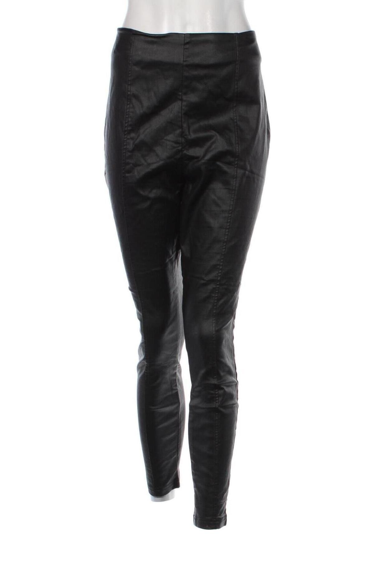 Γυναικείο παντελόνι δερμάτινο Lost Ink, Μέγεθος XL, Χρώμα Μαύρο, Τιμή 6,10 €