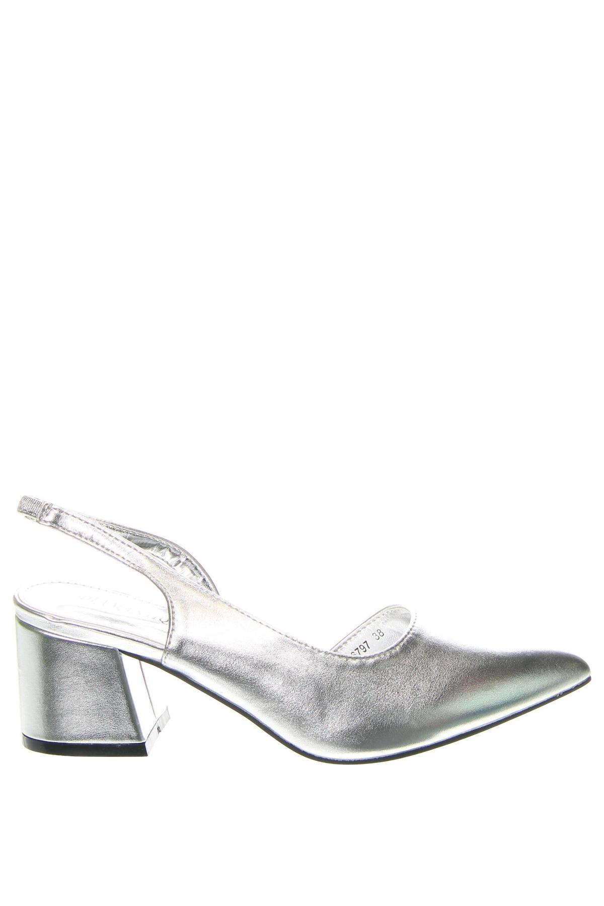 Γυναικεία παπούτσια Diamantique, Μέγεθος 38, Χρώμα Ασημί, Τιμή 52,58 €