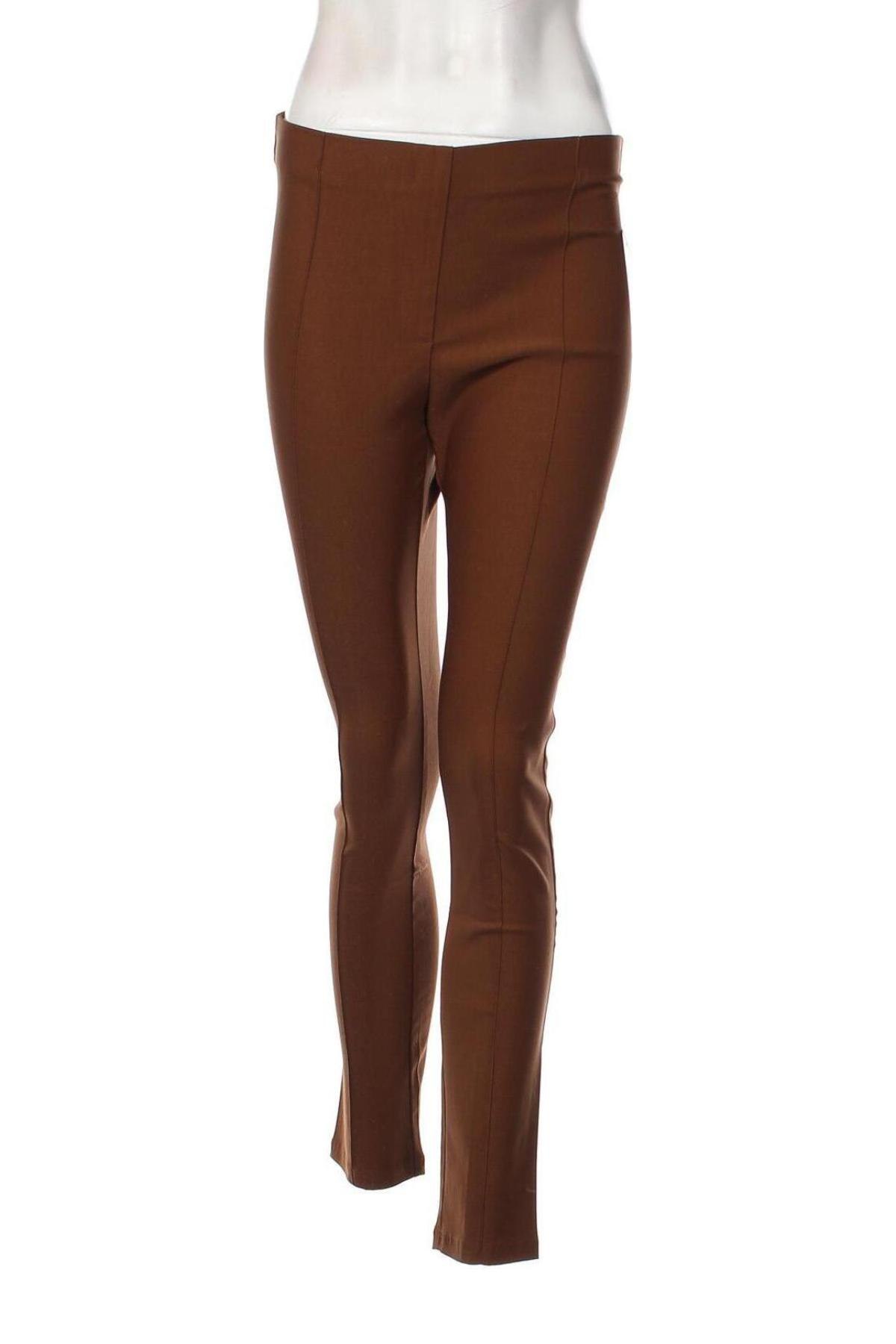 Pantaloni de femei Schiffhauer, Mărime S, Culoare Maro, Preț 52,66 Lei