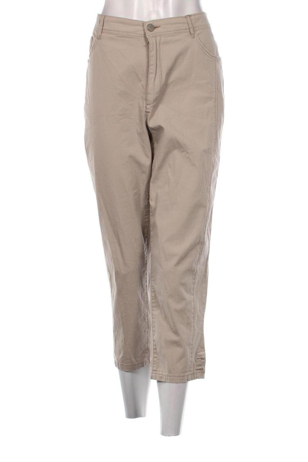 Дамски панталон Charles Vogele, Размер L, Цвят Бежов, Цена 15,00 лв.