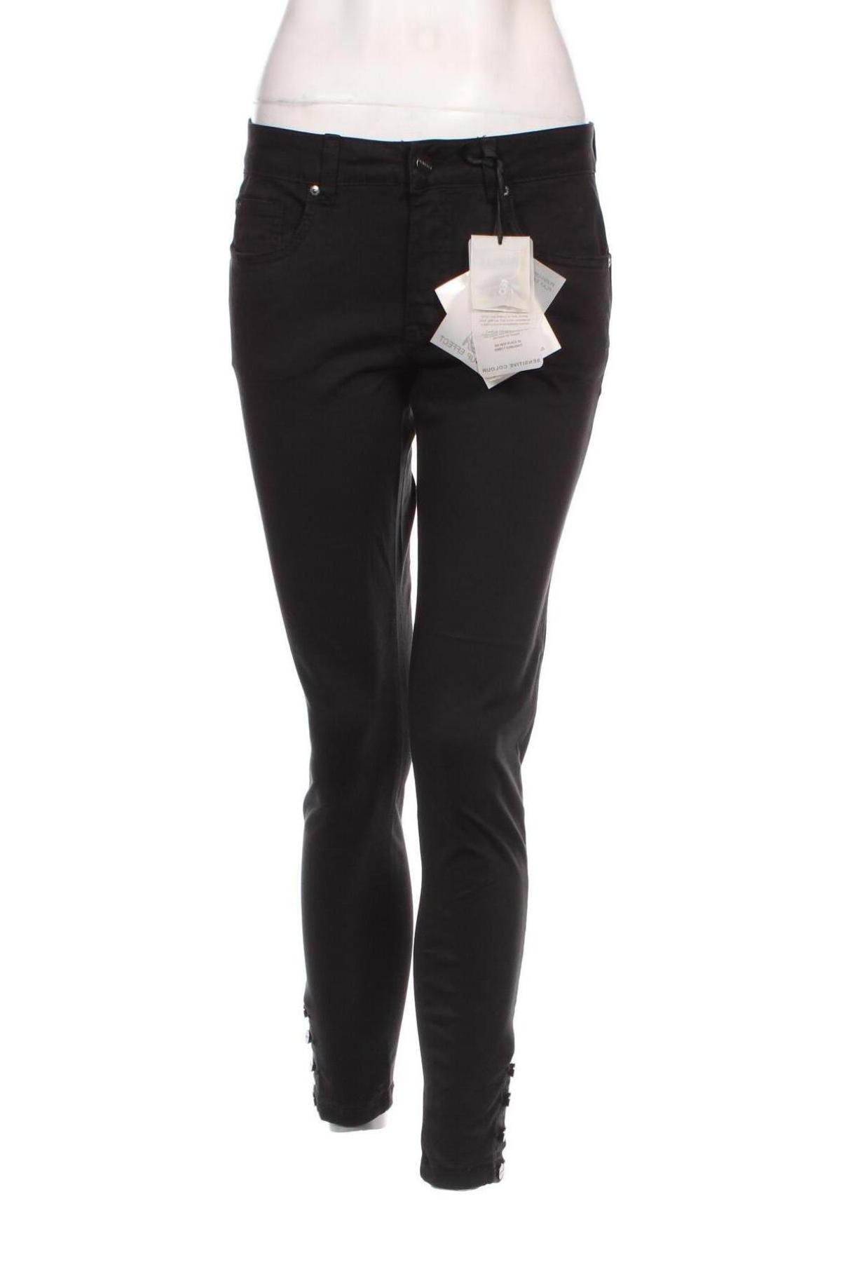 Дамски панталон Dranella, Размер M, Цвят Черен, Цена 21,75 лв.