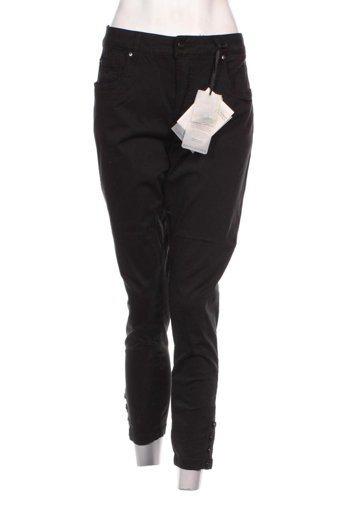 Дамски панталон Dranella, Размер XL, Цвят Черен, Цена 21,75 лв.