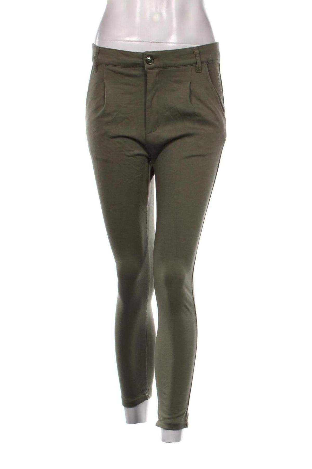 Pantaloni de femei Duca, Mărime S, Culoare Verde, Preț 17,33 Lei