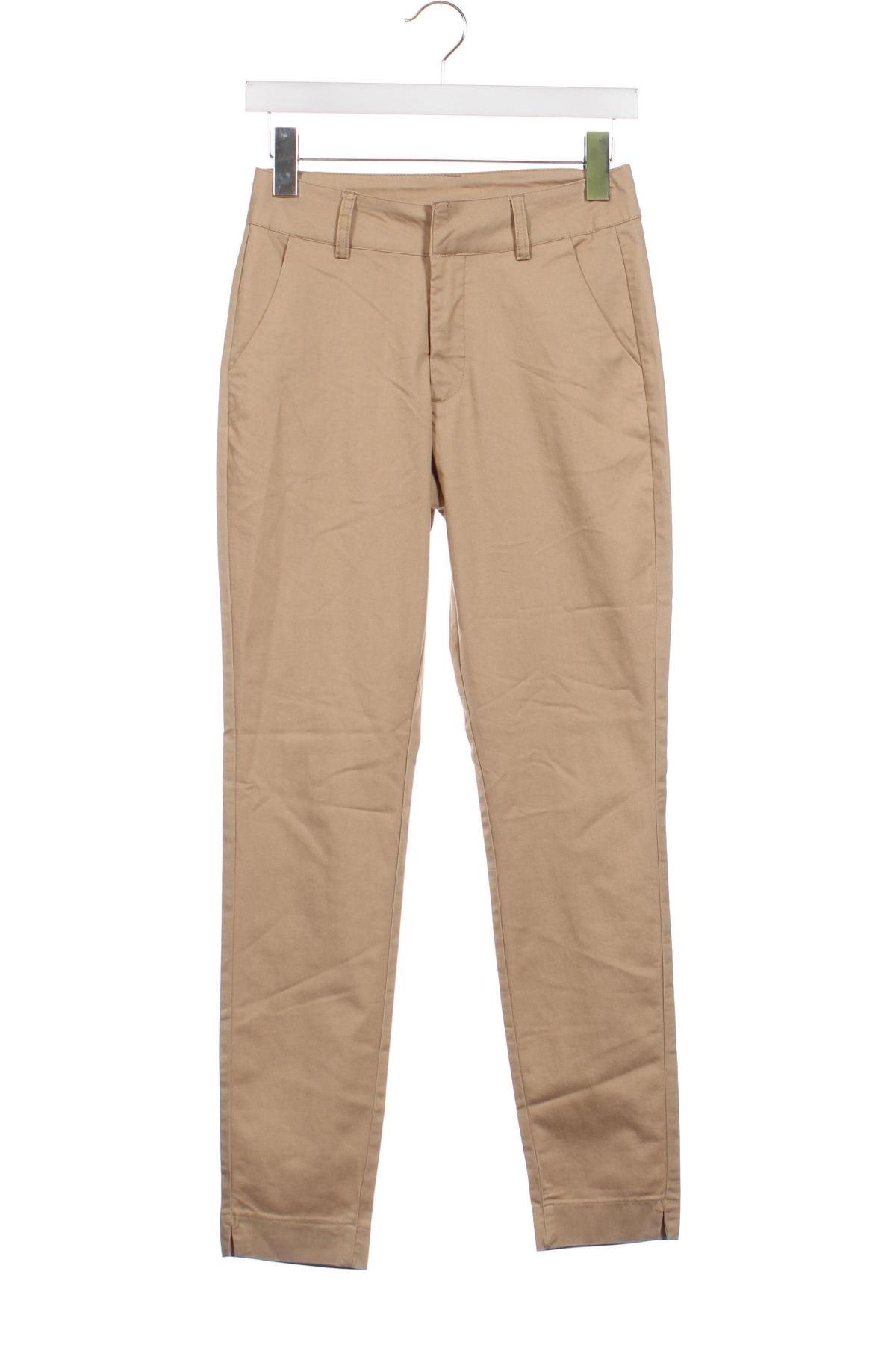 Pantaloni de femei Kaffe, Mărime XS, Culoare Bej, Preț 57,24 Lei