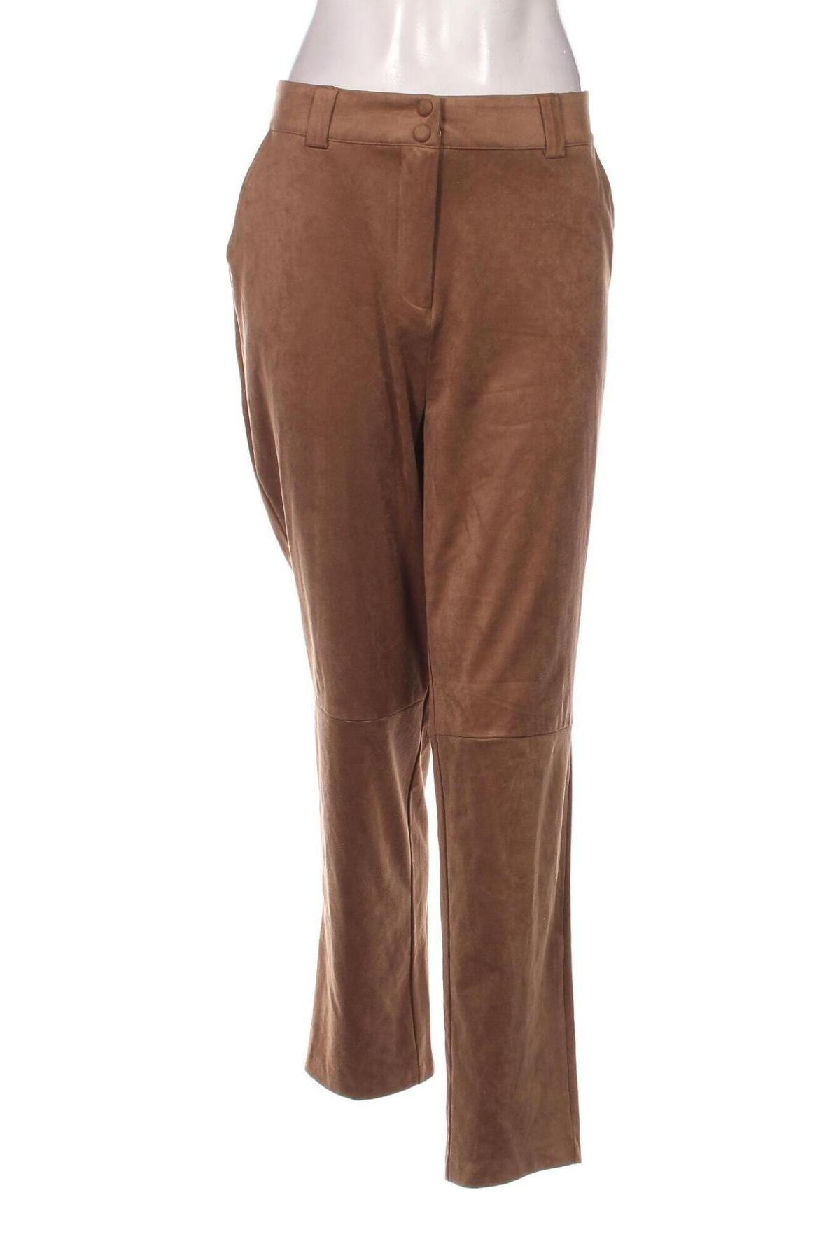 Pantaloni de femei Manor, Mărime XL, Culoare Bej, Preț 20,03 Lei