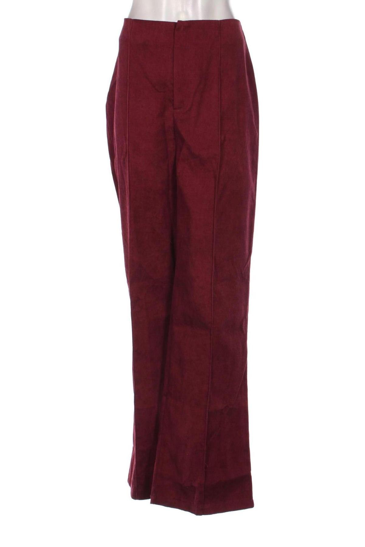 Γυναικείο παντελόνι Missguided, Μέγεθος L, Χρώμα Κόκκινο, Τιμή 8,77 €
