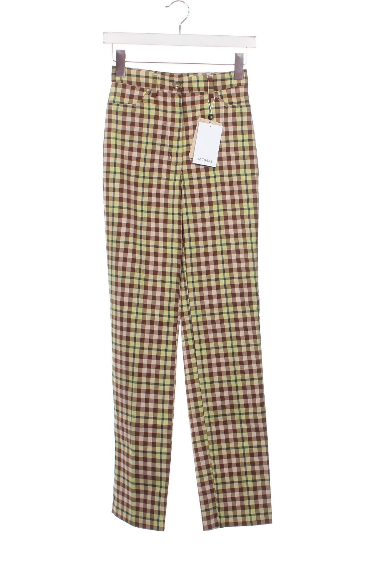 Γυναικείο παντελόνι Monki, Μέγεθος XXS, Χρώμα Πολύχρωμο, Τιμή 7,33 €