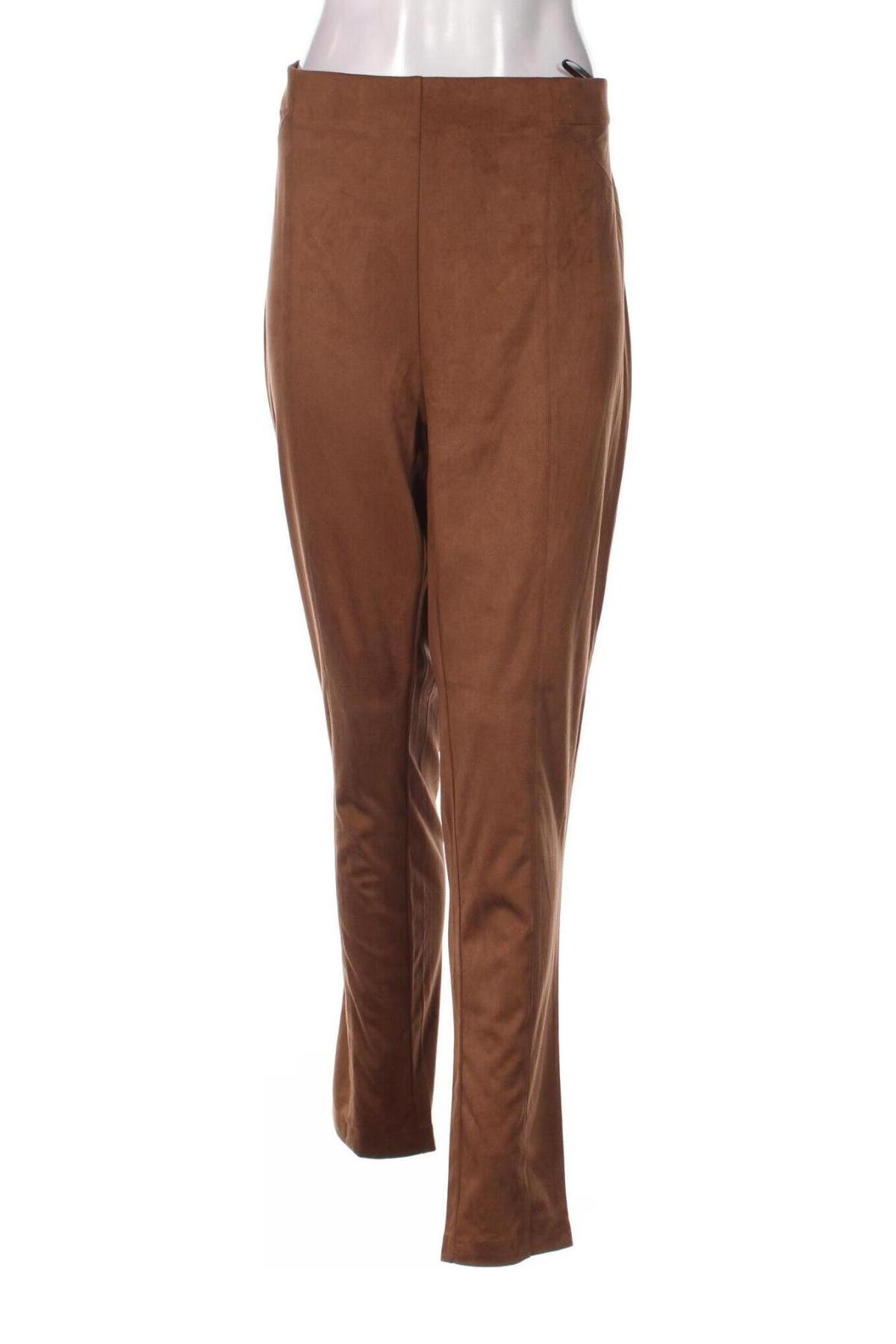 Pantaloni de femei ONLY, Mărime XXL, Culoare Maro, Preț 69,28 Lei