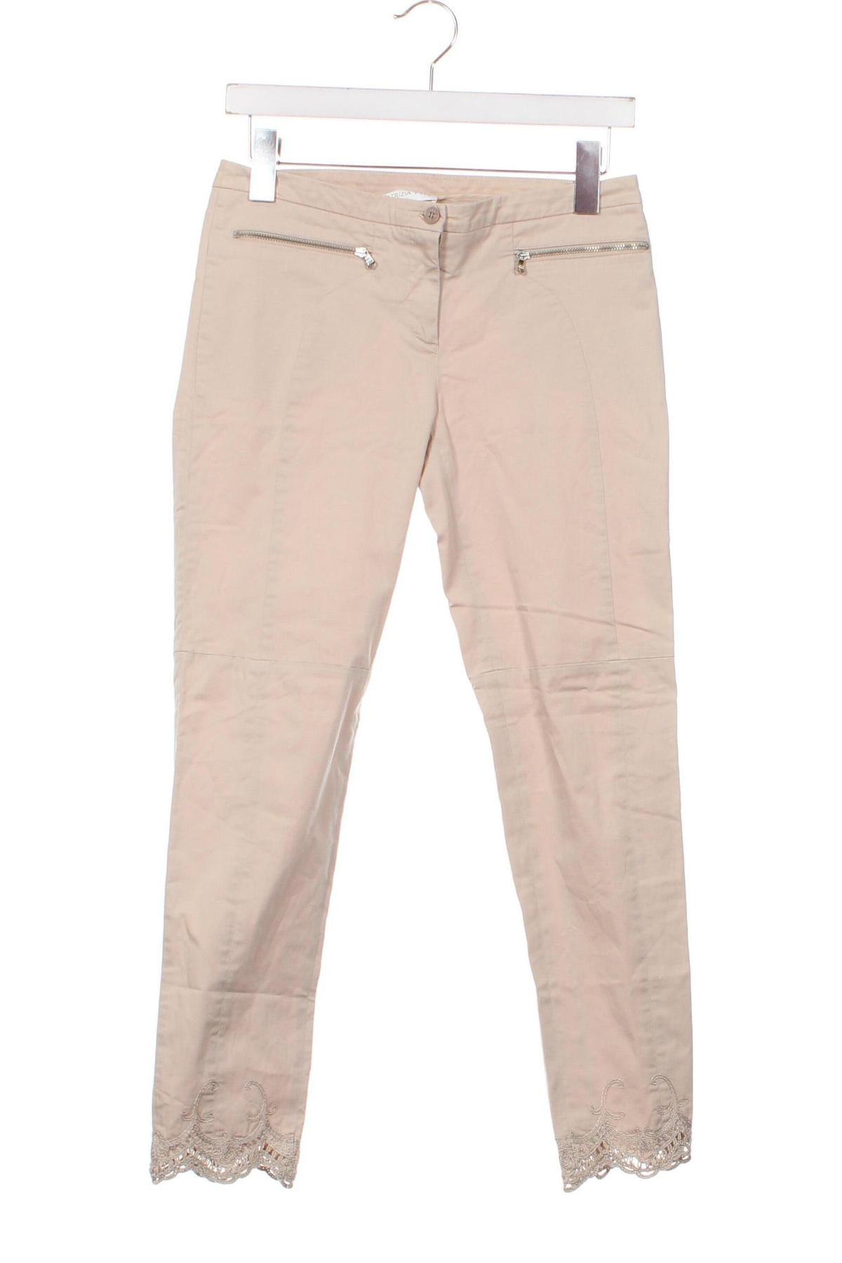 Pantaloni de femei Patrizia Pepe, Mărime S, Culoare Bej, Preț 72,18 Lei