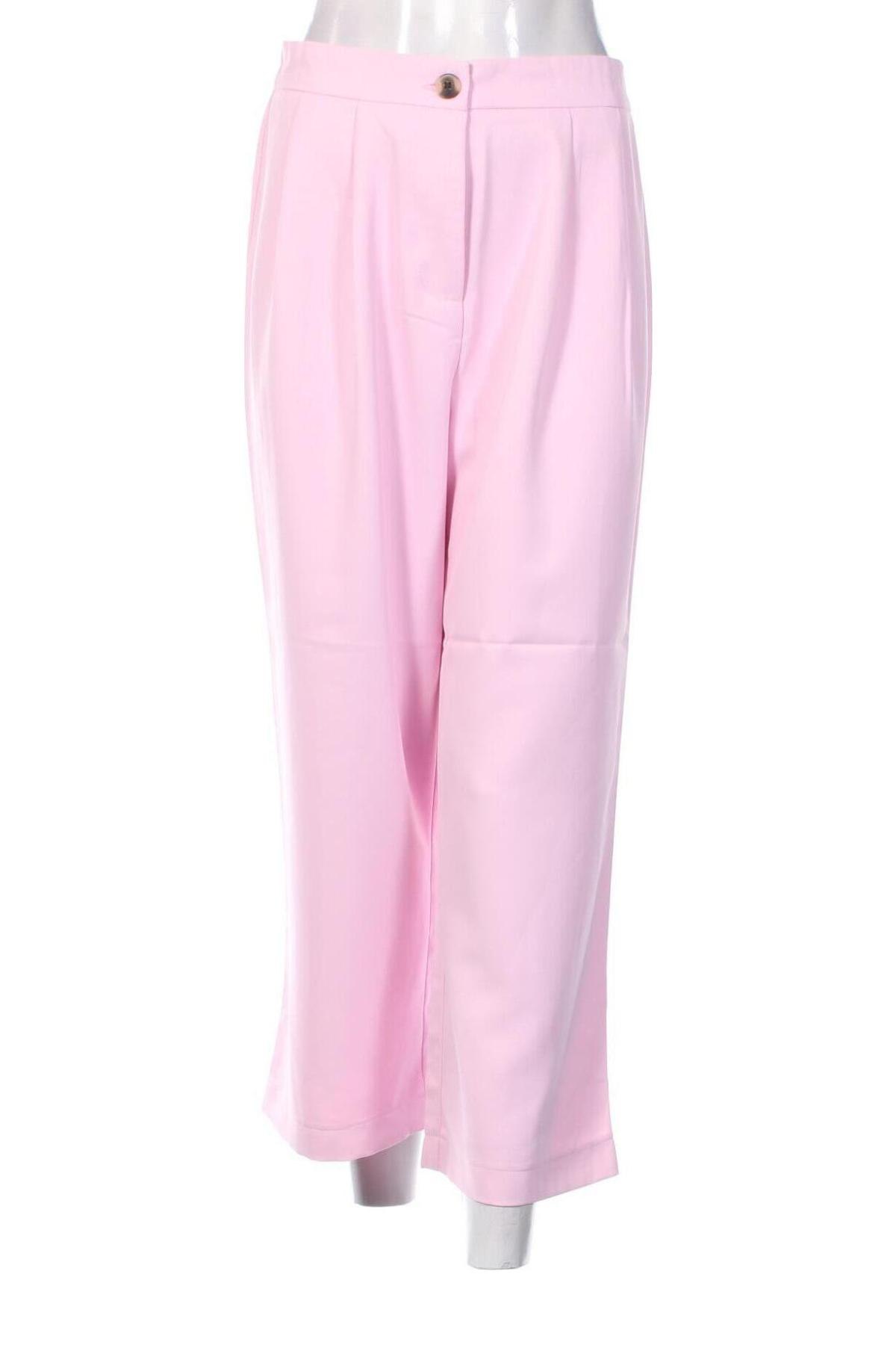 Дамски панталон Pieces, Размер M, Цвят Розов, Цена 18,36 лв.