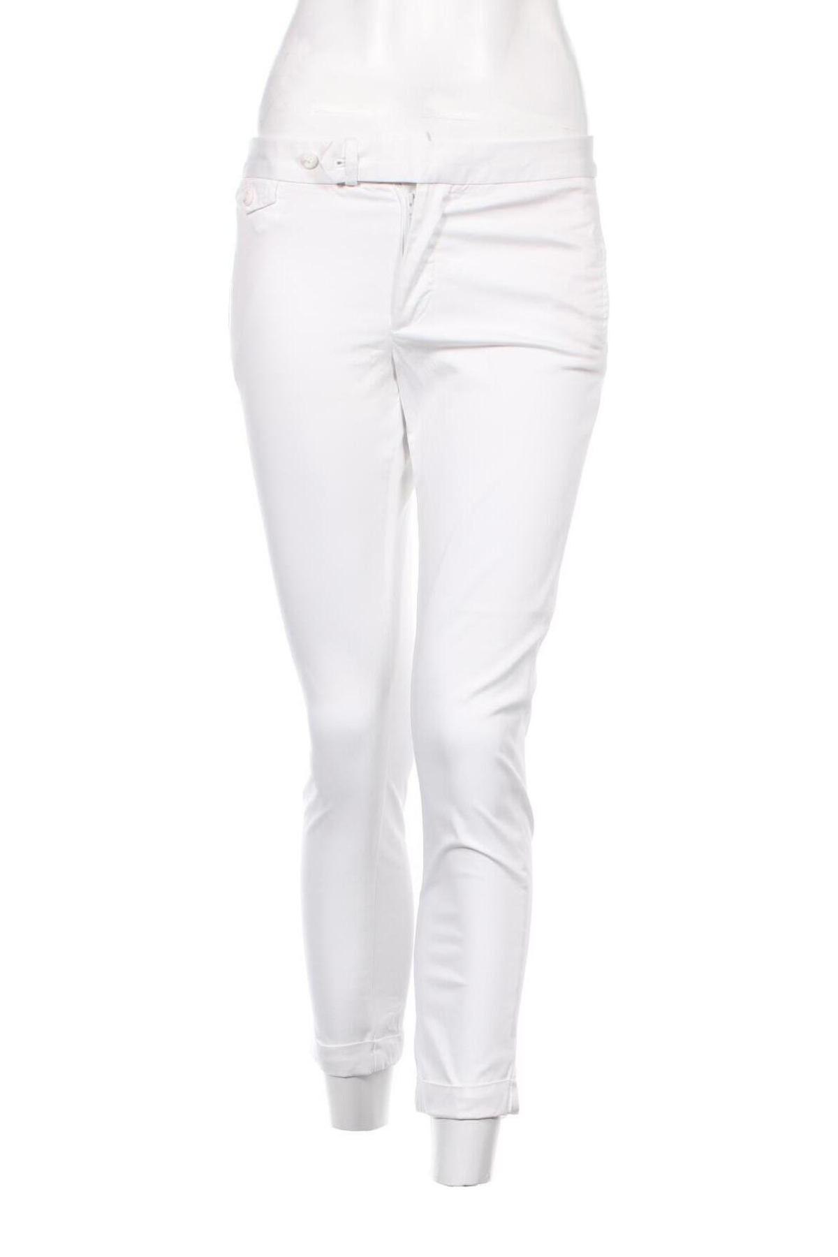 Дамски панталон Ralph Lauren, Размер S, Цвят Бял, Цена 305,98 лв.