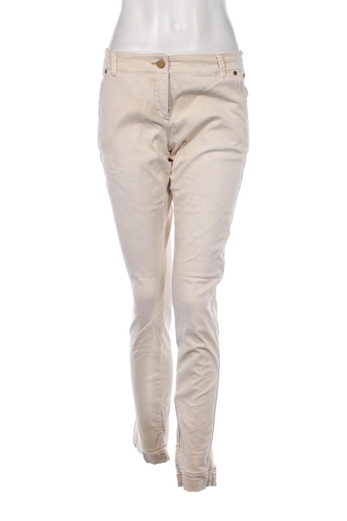 Γυναικείο παντελόνι S.Oliver, Μέγεθος M, Χρώμα Εκρού, Τιμή 3,95 €