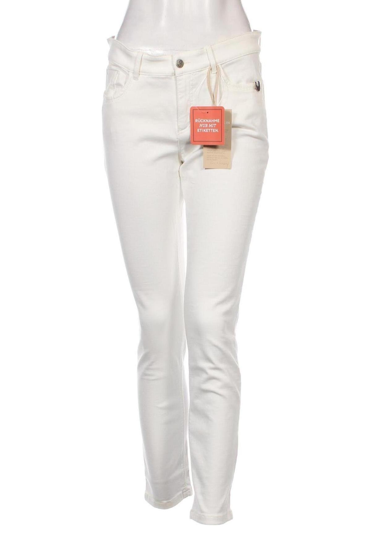 Дамски панталон Strandfein, Размер M, Цвят Екрю, Цена 25,23 лв.