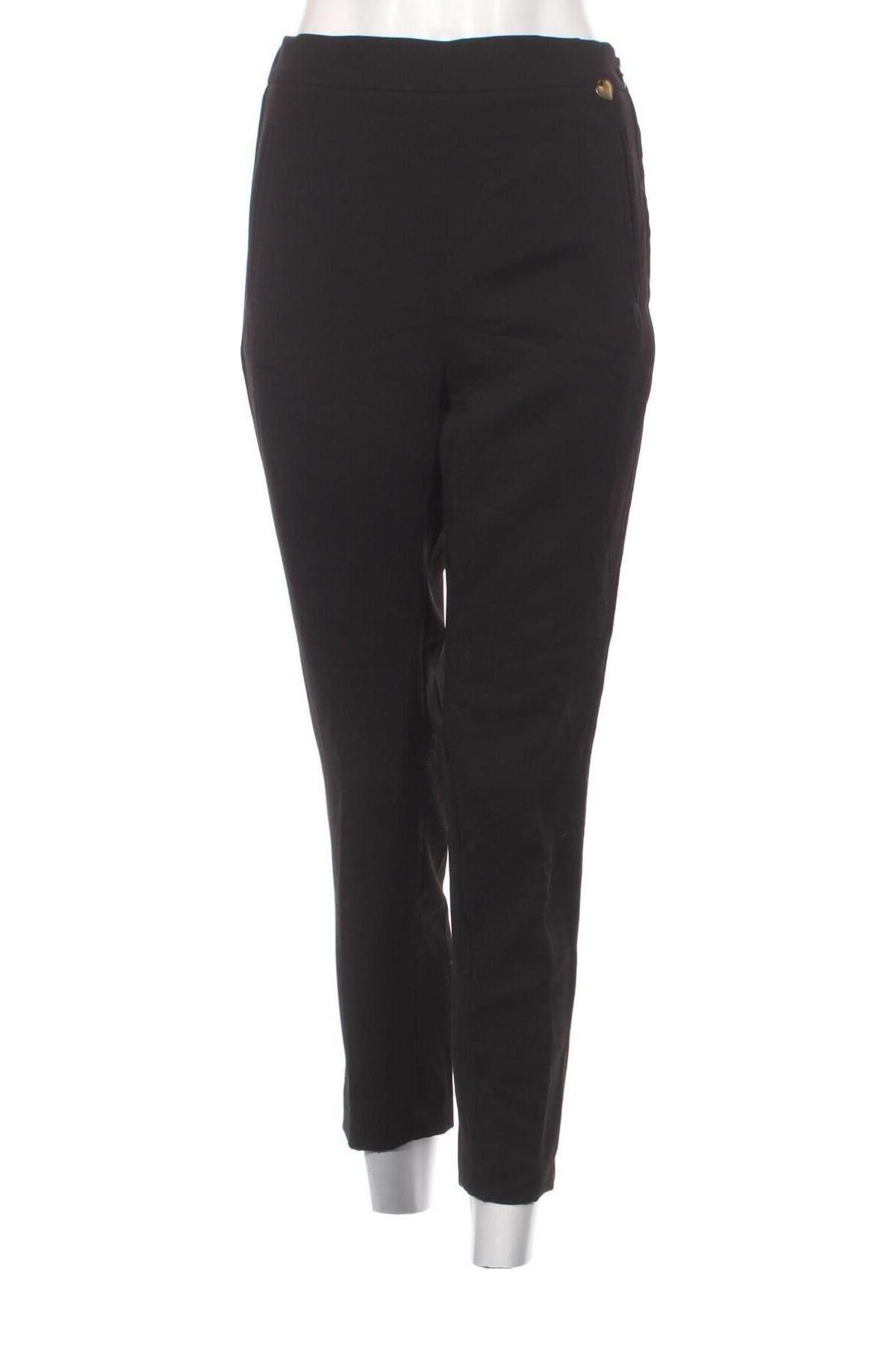 Γυναικείο παντελόνι TWINSET, Μέγεθος M, Χρώμα Μαύρο, Τιμή 23,75 €