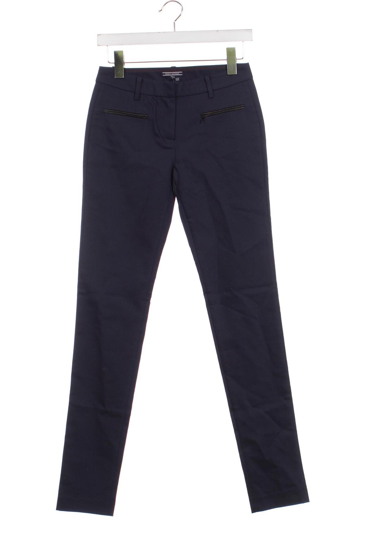 Pantaloni de femei Tommy Hilfiger, Mărime S, Culoare Albastru, Preț 219,90 Lei