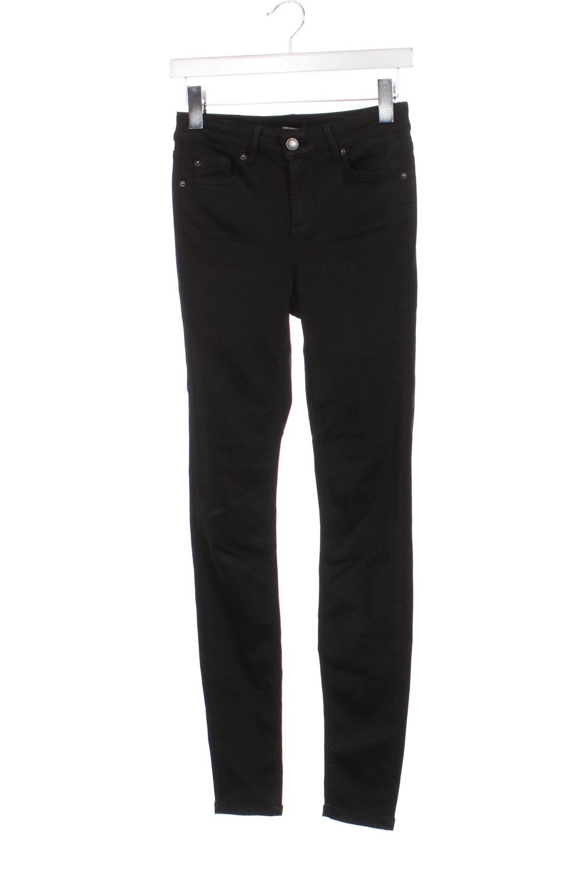 Дамски панталон Vero Moda, Размер XS, Цвят Черен, Цена 17,82 лв.