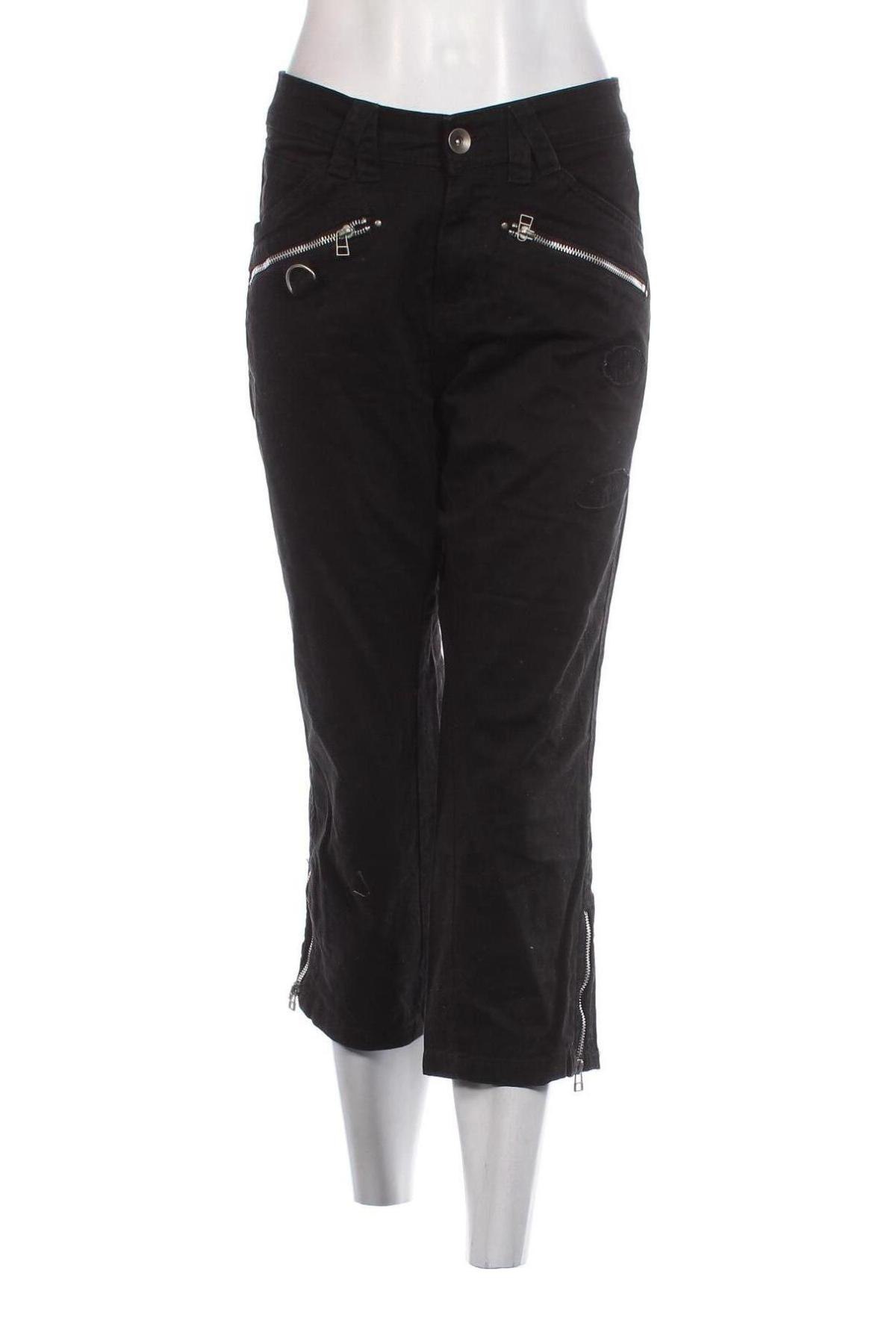 Γυναικείο παντελόνι X-Mail, Μέγεθος M, Χρώμα Μαύρο, Τιμή 3,77 €