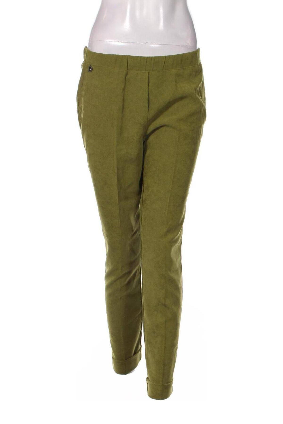 Дамски панталон Xenia, Размер L, Цвят Зелен, Цена 29,00 лв.
