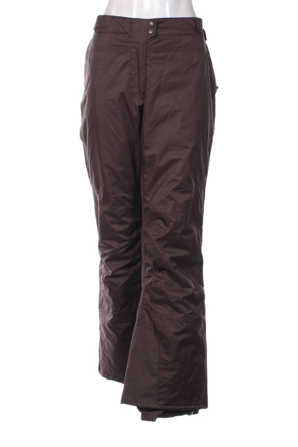 Pantaloni de damă pentru sporturi de iarnă, Mărime XL, Culoare Maro, Preț 111,02 Lei