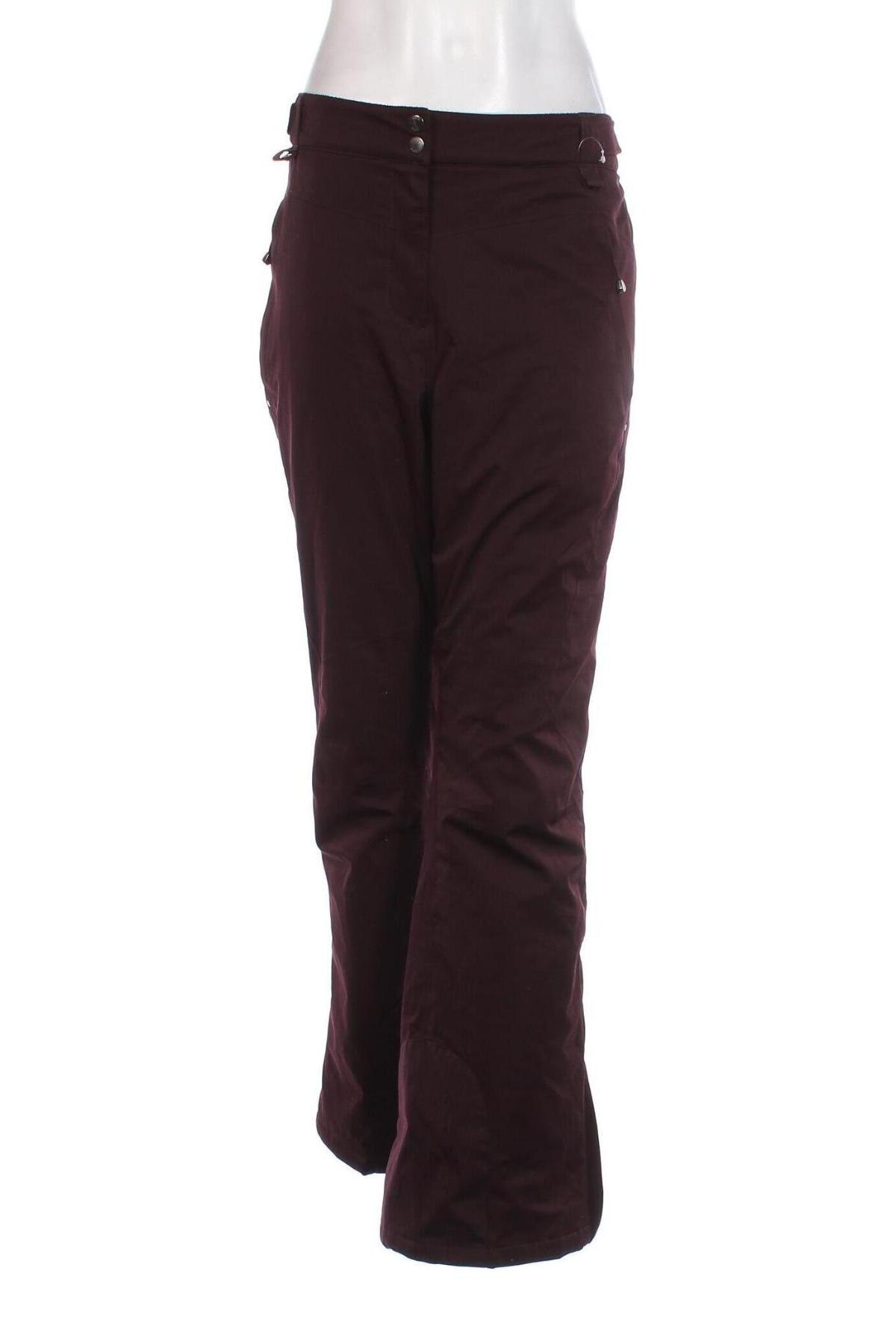 Дамски панталон за зимни спортове Active By Tchibo, Размер L, Цвят Червен, Цена 20,24 лв.