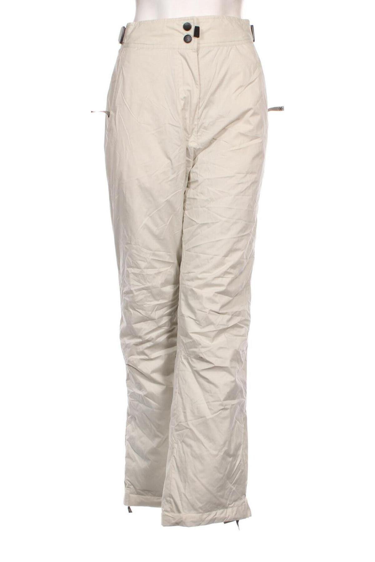 Pantaloni de damă pentru sporturi de iarnă TCM, Mărime M, Culoare Ecru, Preț 111,02 Lei