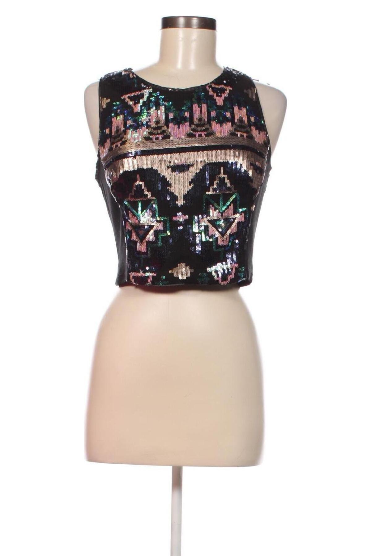 Γυναικείο αμάνικο μπλουζάκι Lush, Μέγεθος L, Χρώμα Πολύχρωμο, Τιμή 2,49 €