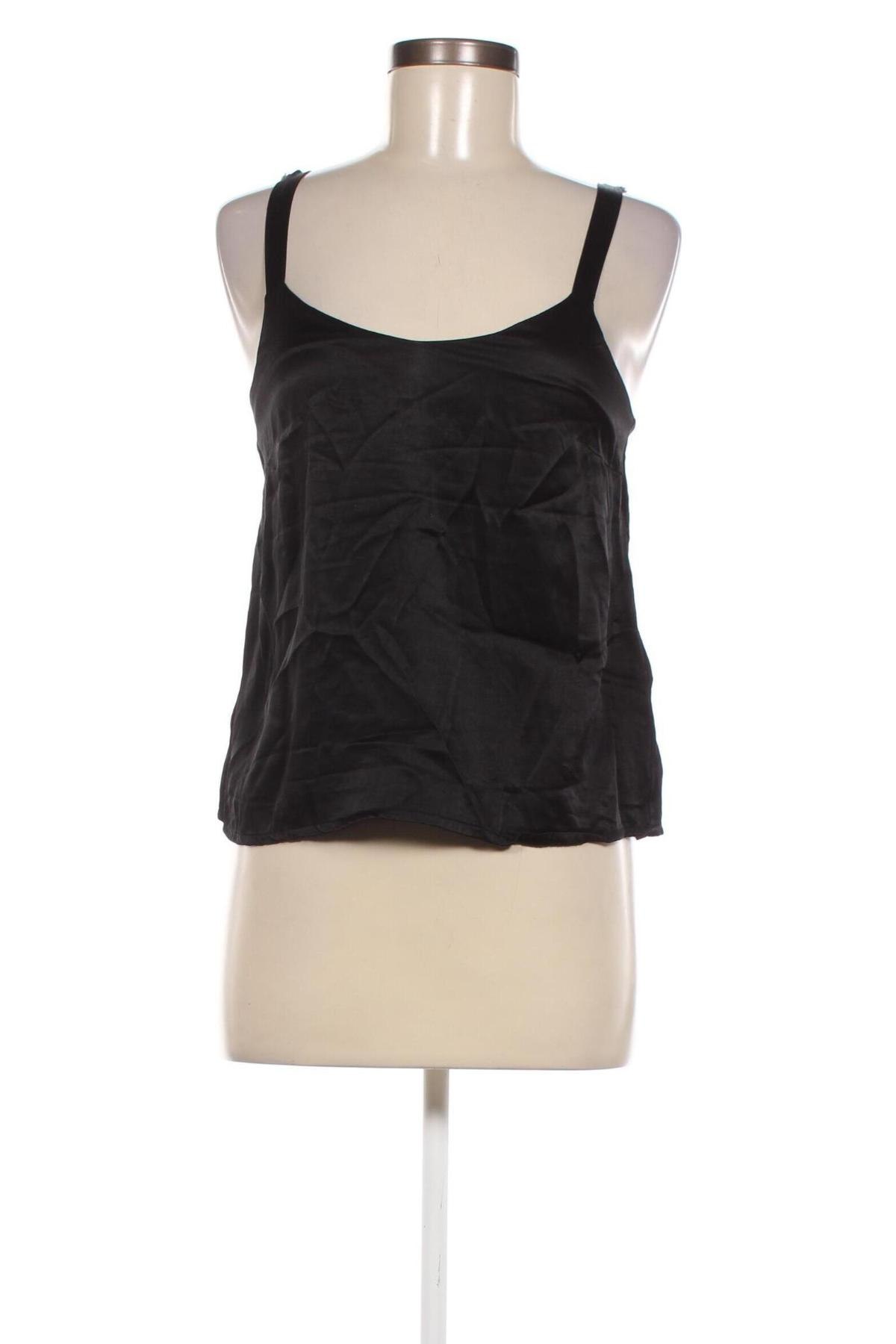 Γυναικείο αμάνικο μπλουζάκι MSCH, Μέγεθος XS, Χρώμα Μαύρο, Τιμή 7,67 €