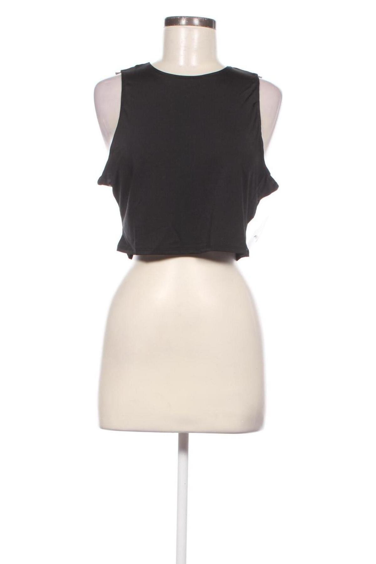 Γυναικείο αμάνικο μπλουζάκι Nly One, Μέγεθος XL, Χρώμα Μαύρο, Τιμή 3,46 €