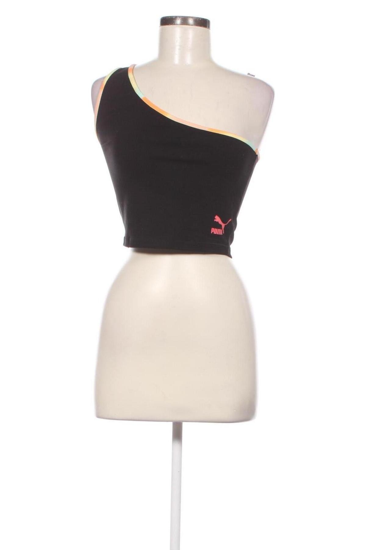 Γυναικείο αμάνικο μπλουζάκι PUMA, Μέγεθος M, Χρώμα Μαύρο, Τιμή 9,57 €