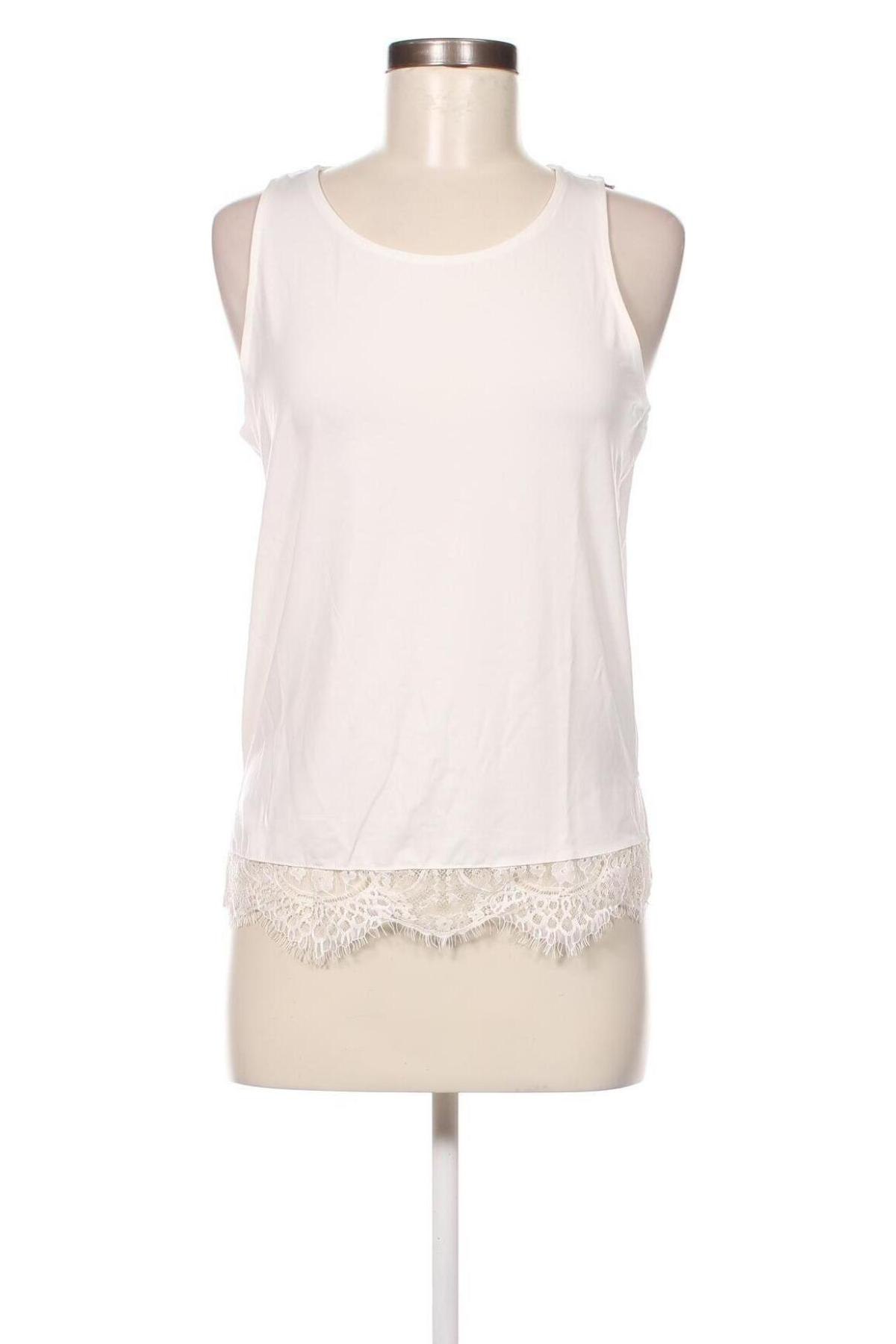 Γυναικείο αμάνικο μπλουζάκι Pimkie, Μέγεθος M, Χρώμα Λευκό, Τιμή 5,84 €