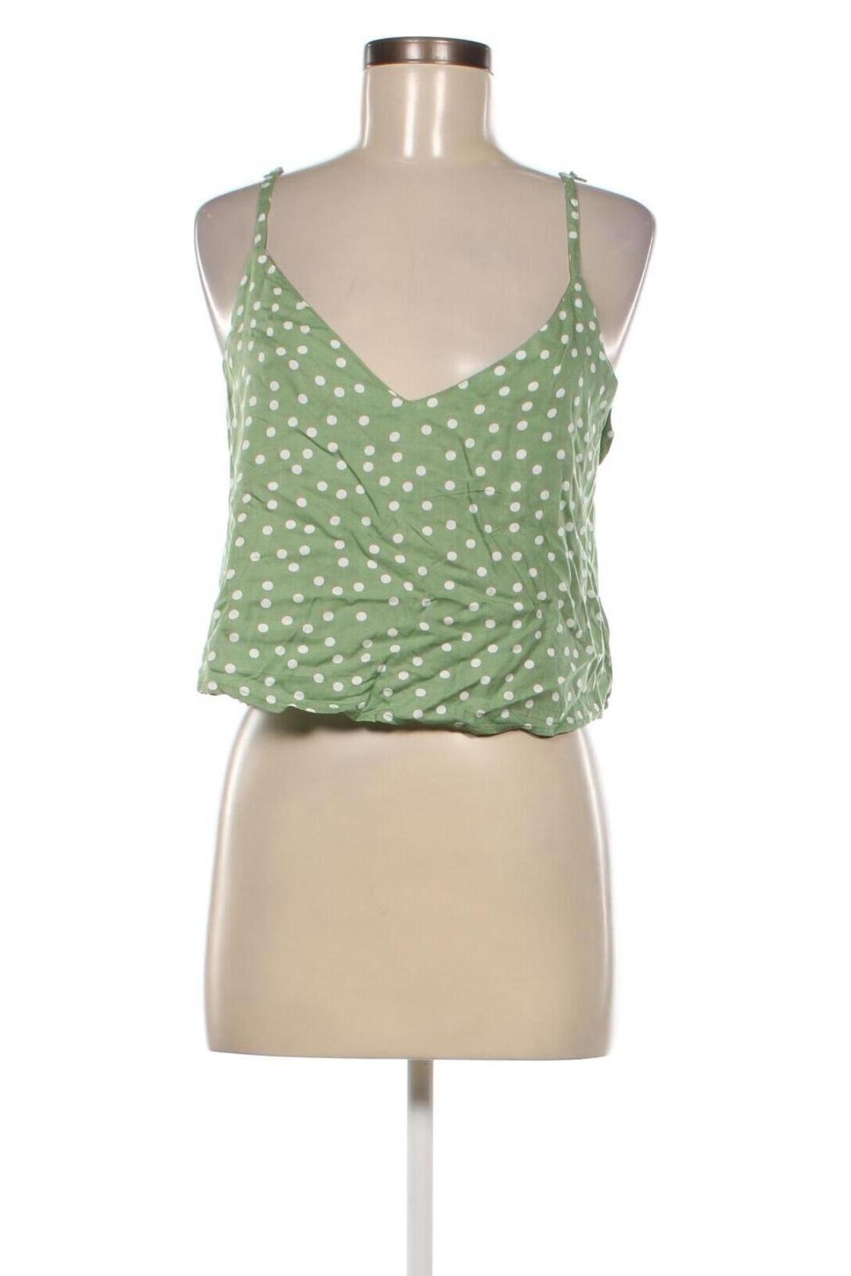 Γυναικείο αμάνικο μπλουζάκι Trendyol, Μέγεθος L, Χρώμα Πράσινο, Τιμή 6,88 €