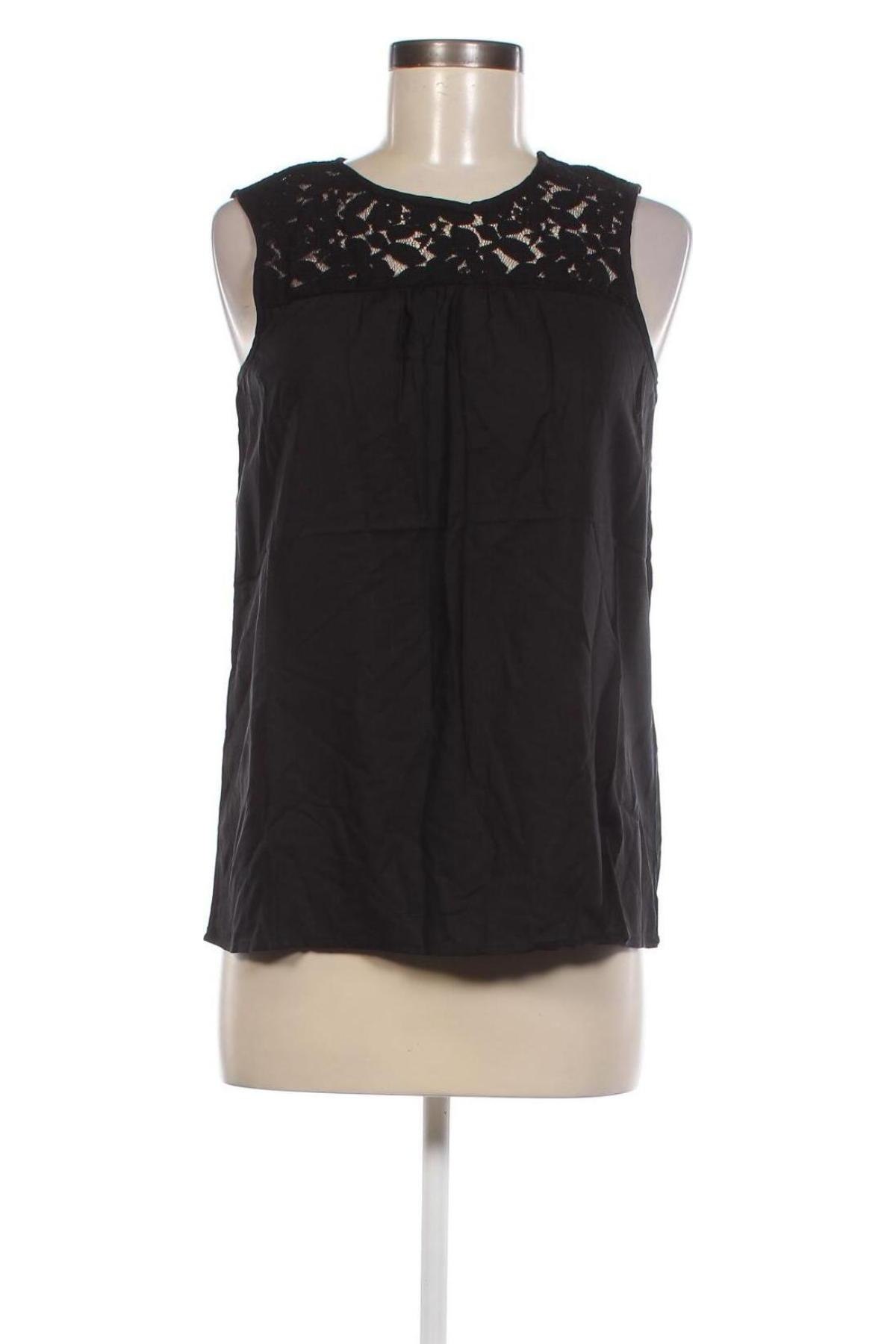 Γυναικείο αμάνικο μπλουζάκι Vero Moda, Μέγεθος S, Χρώμα Μαύρο, Τιμή 13,92 €