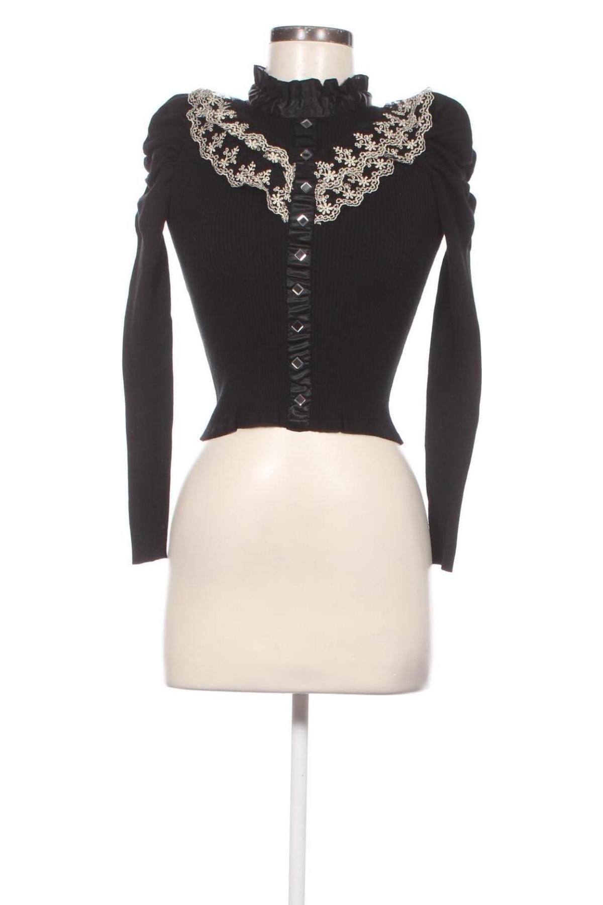 Γυναικείο πουλόβερ, Μέγεθος S, Χρώμα Μαύρο, Τιμή 9,02 €