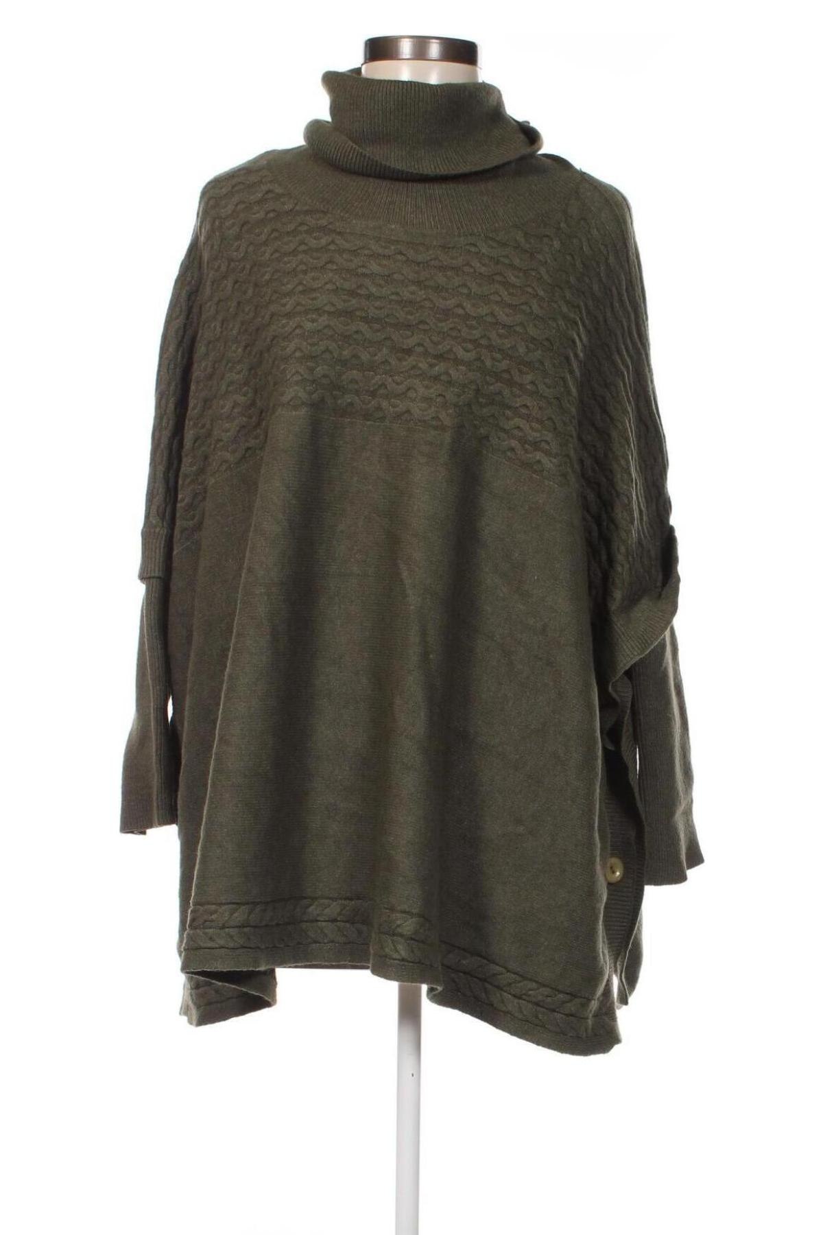 Дамски пуловер, Размер L, Цвят Зелен, Цена 7,83 лв.