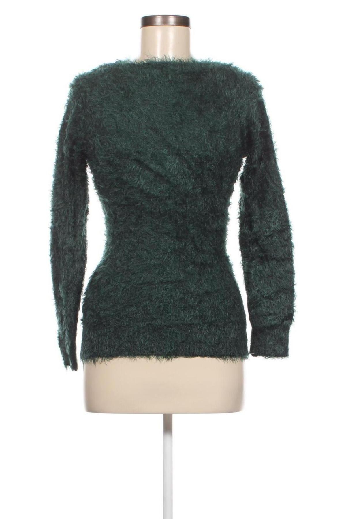 Дамски пуловер, Размер M, Цвят Зелен, Цена 7,54 лв.