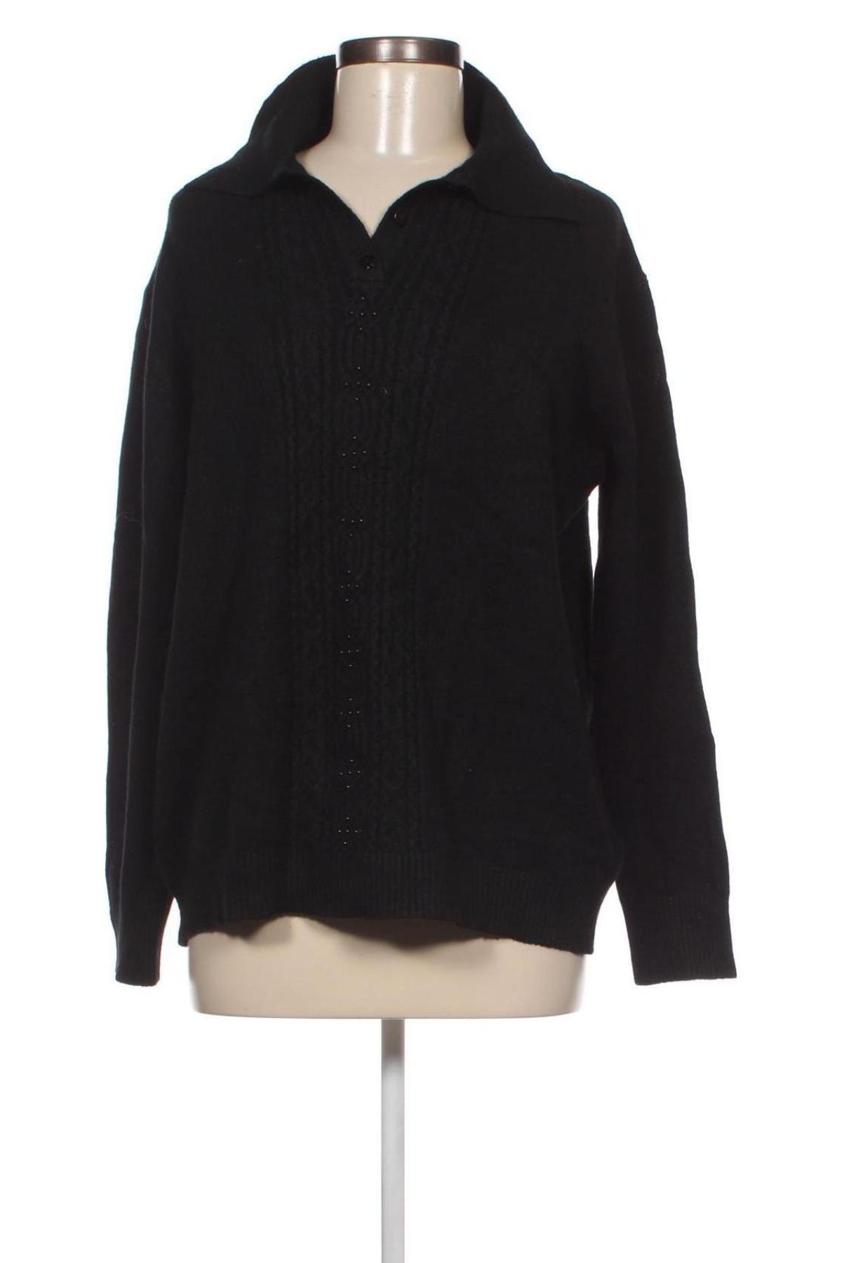 Γυναικείο πουλόβερ, Μέγεθος L, Χρώμα Μαύρο, Τιμή 5,02 €