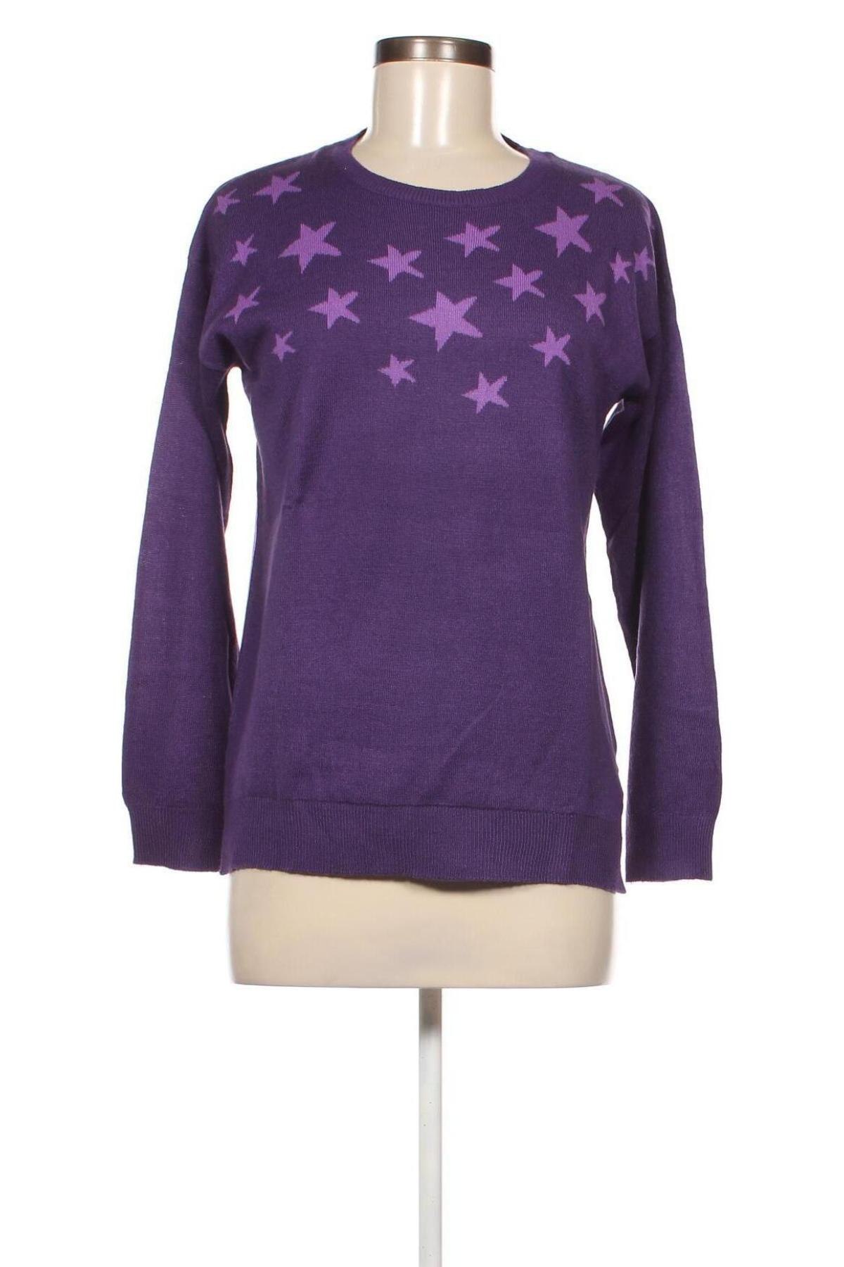 Дамски пуловер Blancheporte, Размер XS, Цвят Лилав, Цена 8,70 лв.