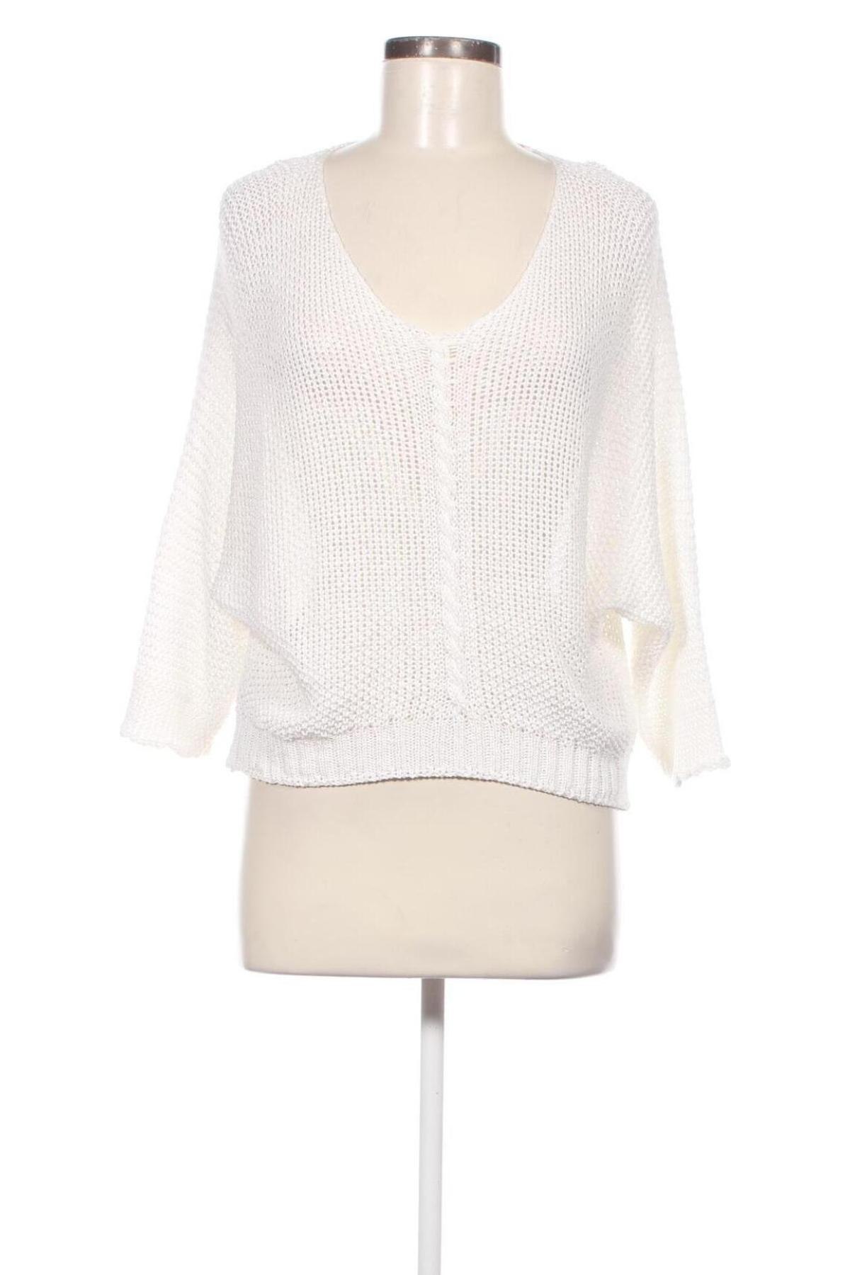Γυναικείο πουλόβερ Blind Date, Μέγεθος XS, Χρώμα Λευκό, Τιμή 2,97 €