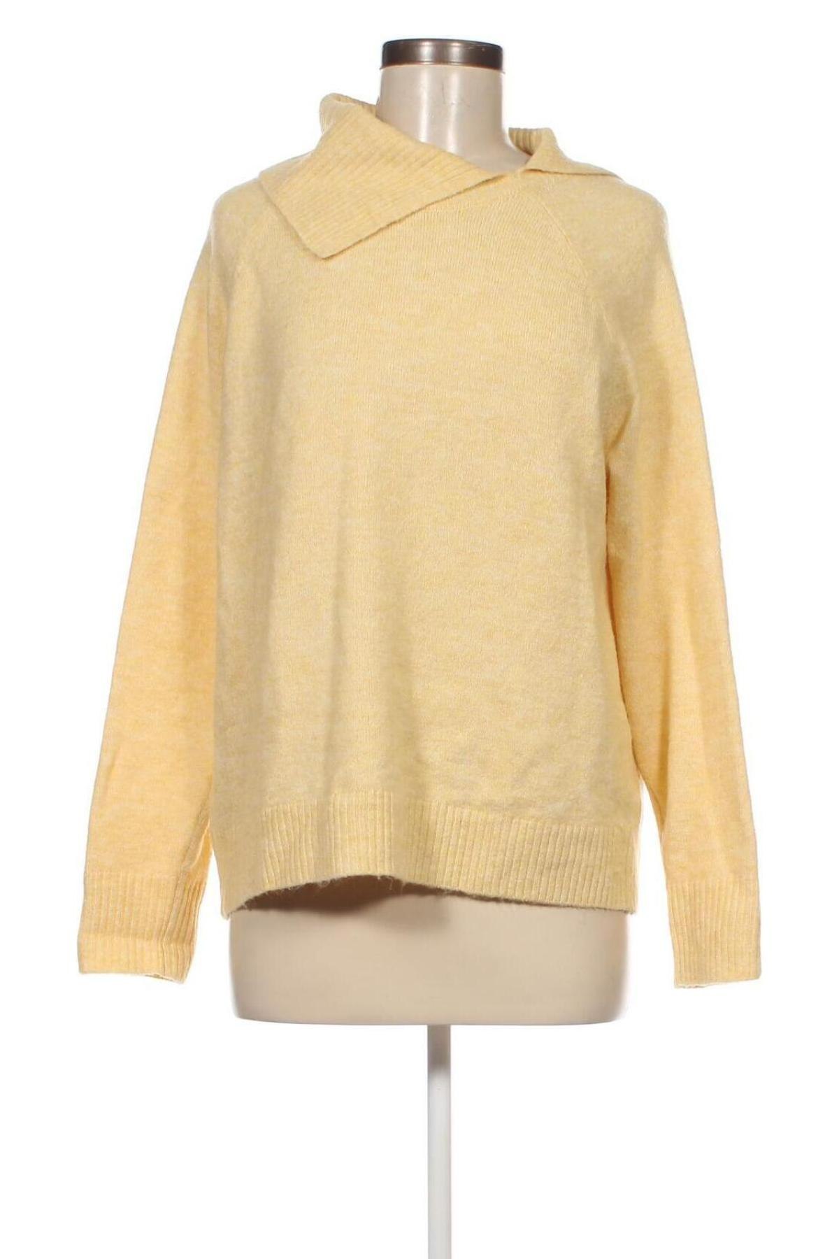 Дамски пуловер C&A, Размер M, Цвят Жълт, Цена 7,25 лв.