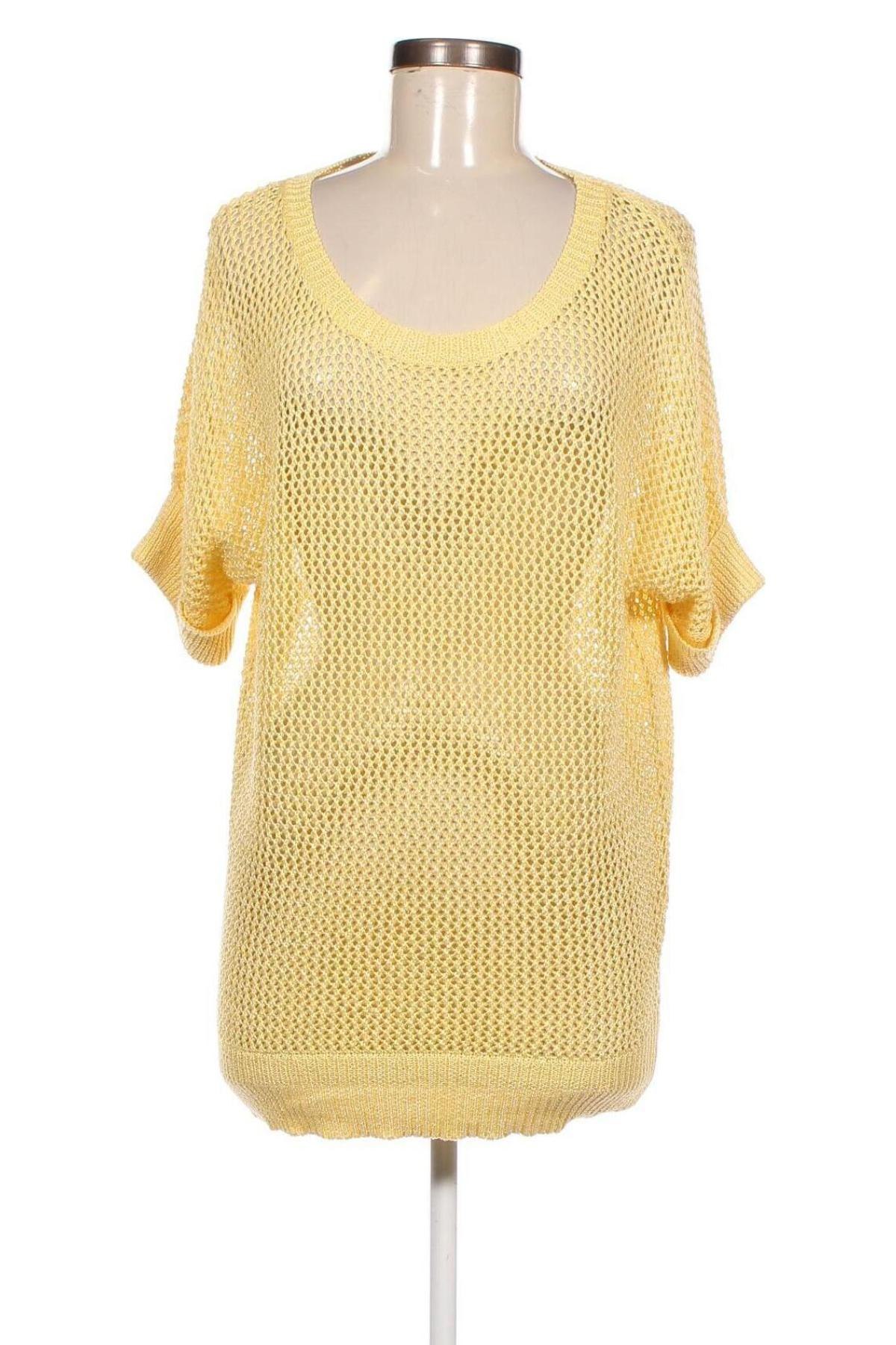 Γυναικείο πουλόβερ Chico's, Μέγεθος M, Χρώμα Κίτρινο, Τιμή 4,08 €