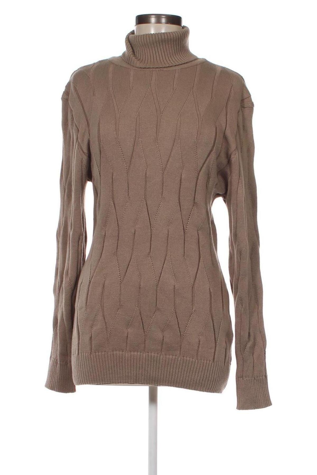 Damenpullover Coofandy, Größe M, Farbe Beige, Preis 32,01 €