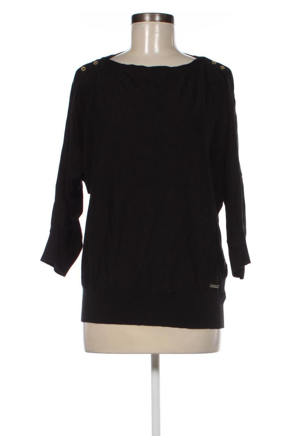 Дамски пуловер Ellen Tracy, Размер M, Цвят Черен, Цена 19,80 лв.