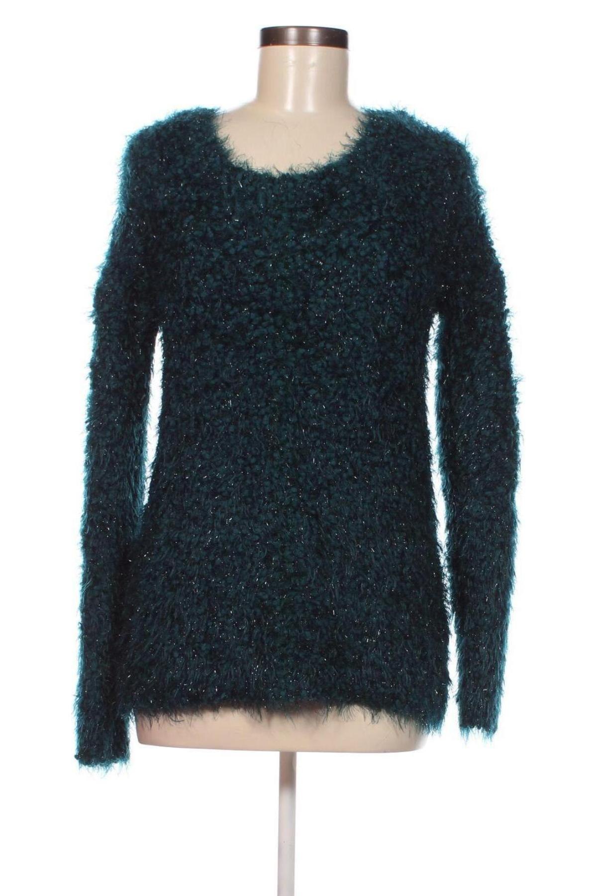 Дамски пуловер Fb Sister, Размер M, Цвят Син, Цена 5,80 лв.