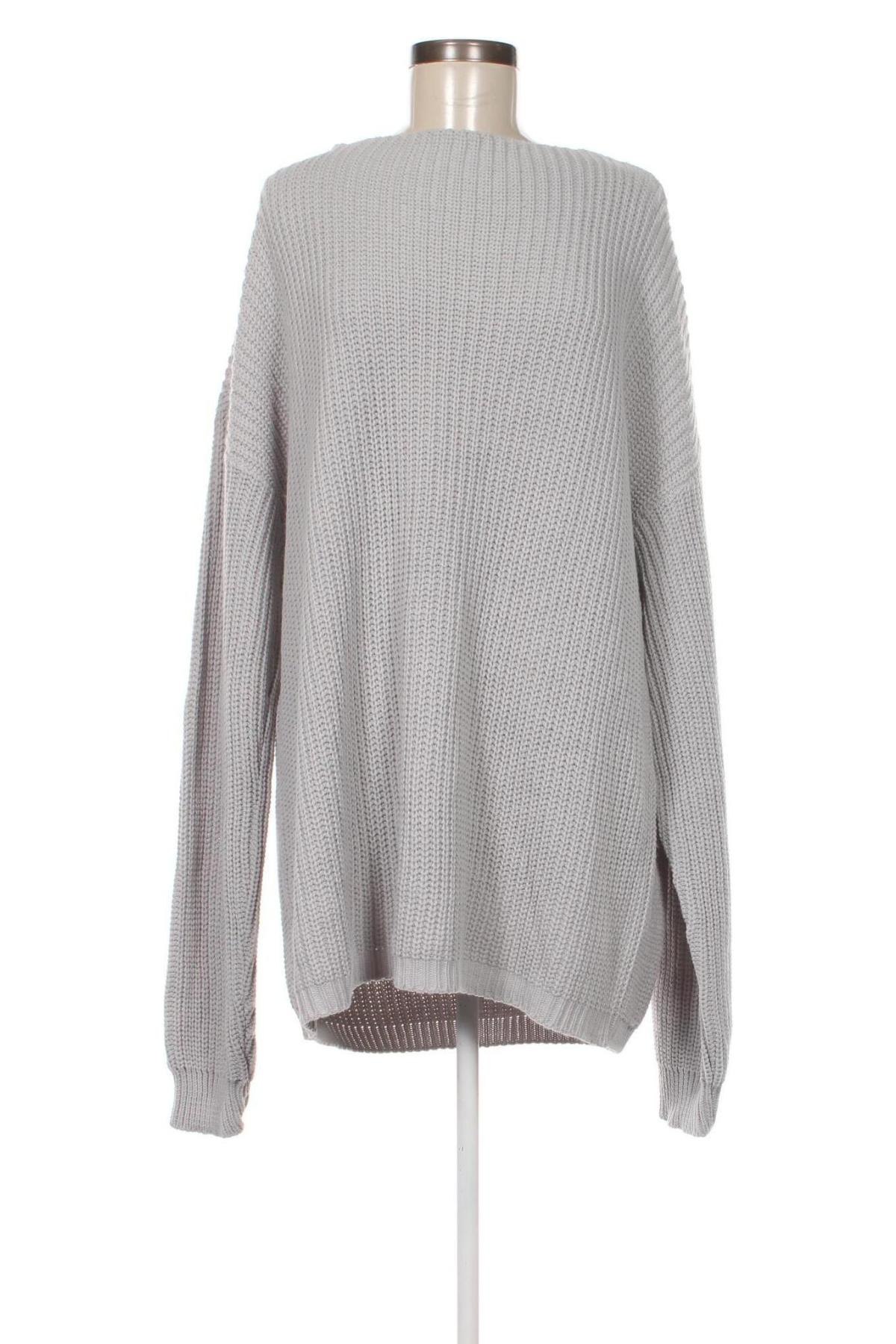 Γυναικείο πουλόβερ Glamorous, Μέγεθος 3XL, Χρώμα Γκρί, Τιμή 5,74 €